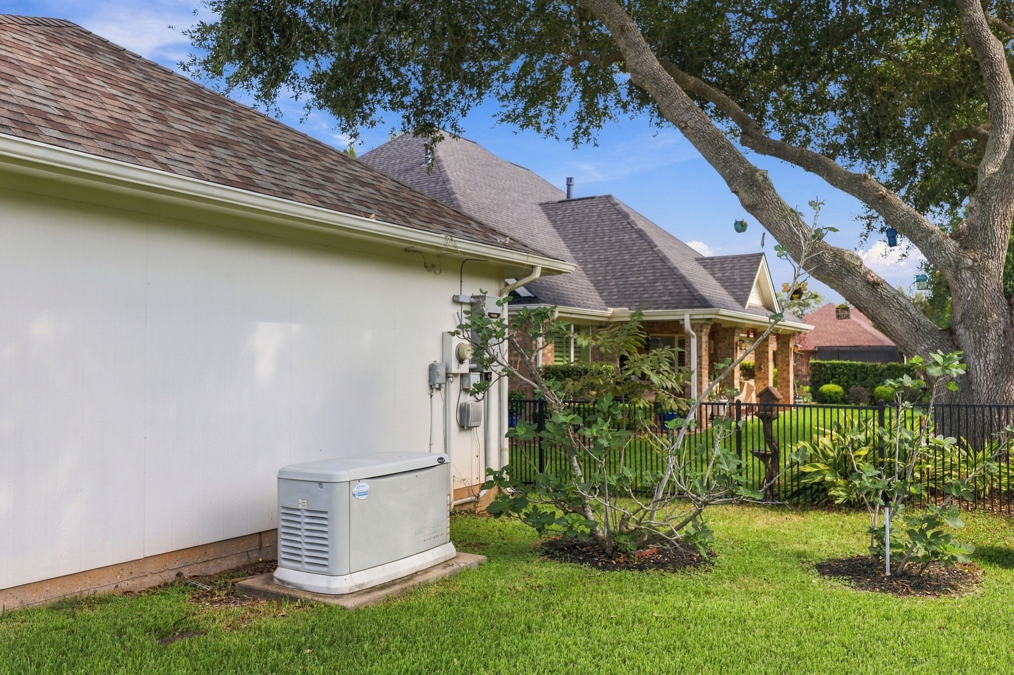 This home is equipped with a whole-home generator, providing peace of mind and keeping essential systems running if the power goes out.