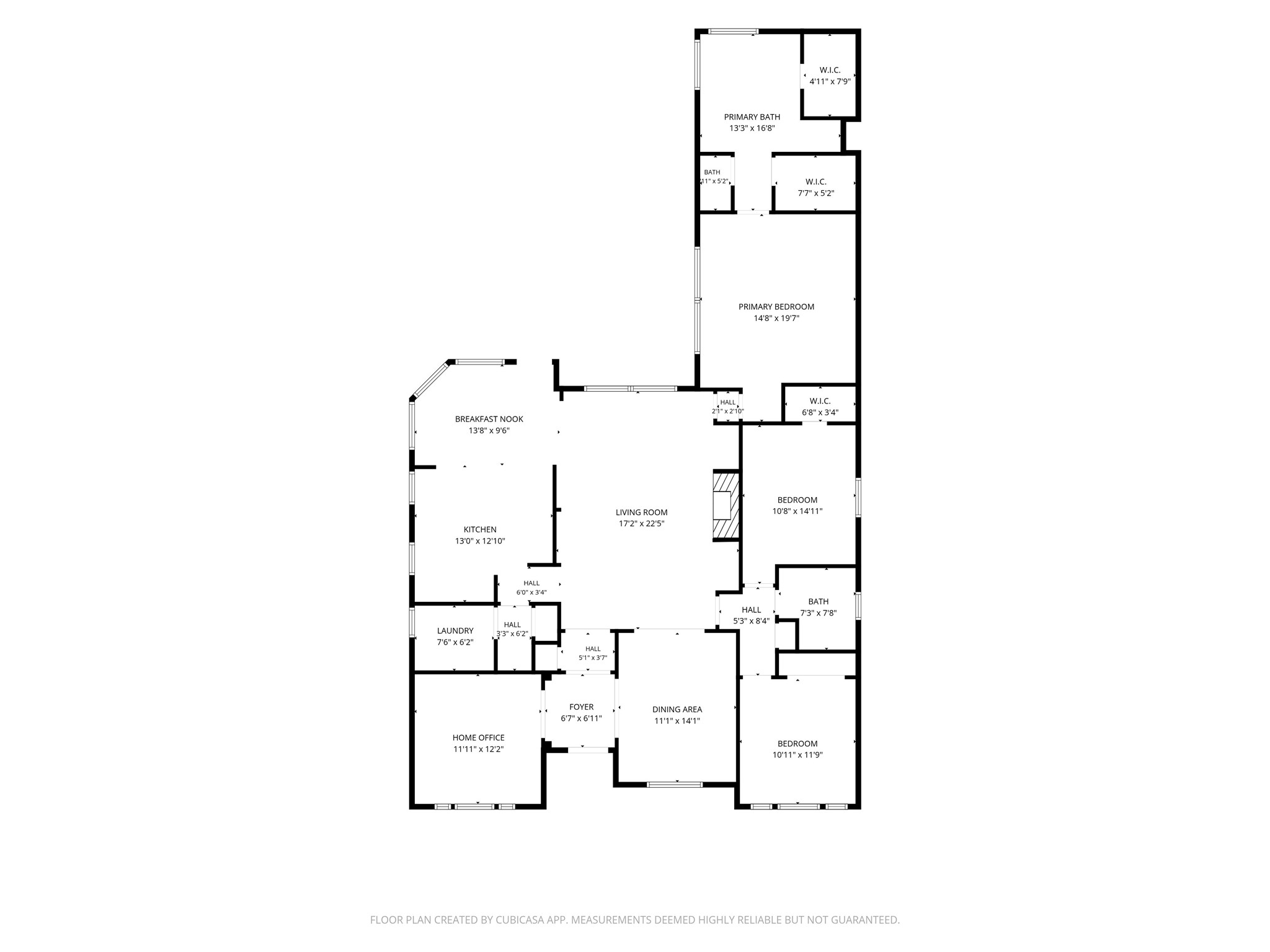 A floor plan has been provided to give you a clear overview of the homes thoughtful layout, room dimensions, and convenient flow between living spaces. Please note, all dimensions are approximate and should be verified.
