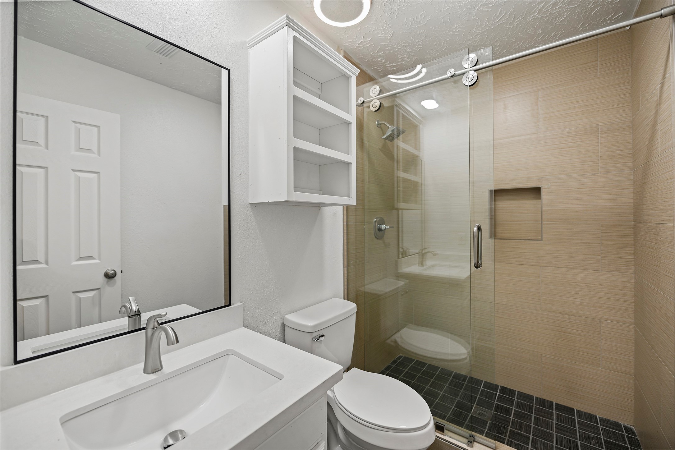 Updated Full Bathroom with walk-in shower