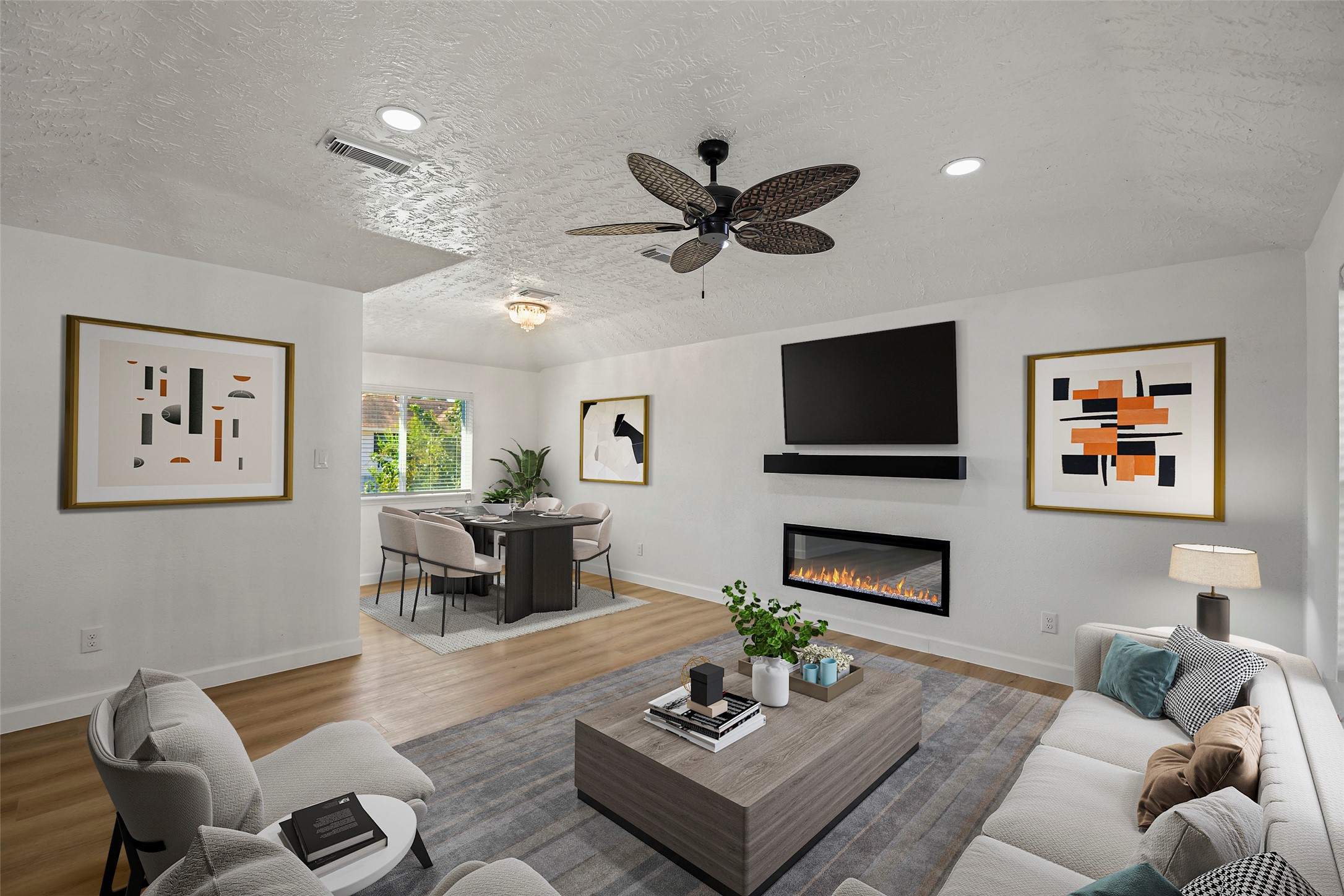 Virtually staged to showcase the room's full potential.