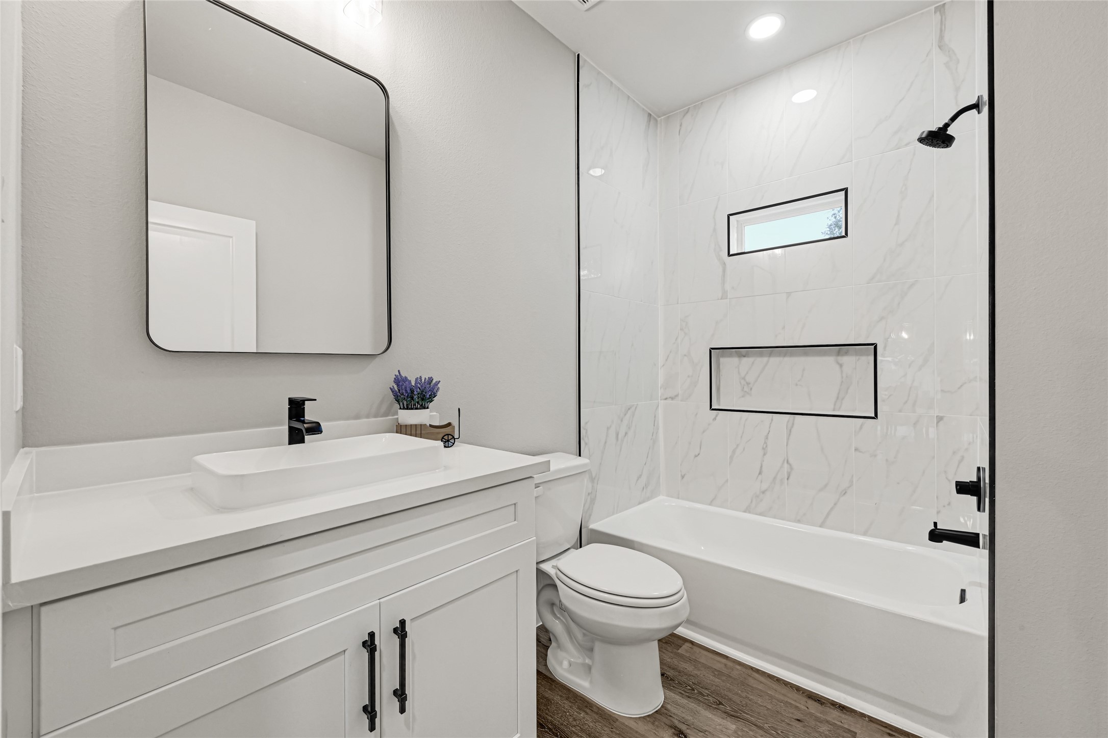 hallway bathroom