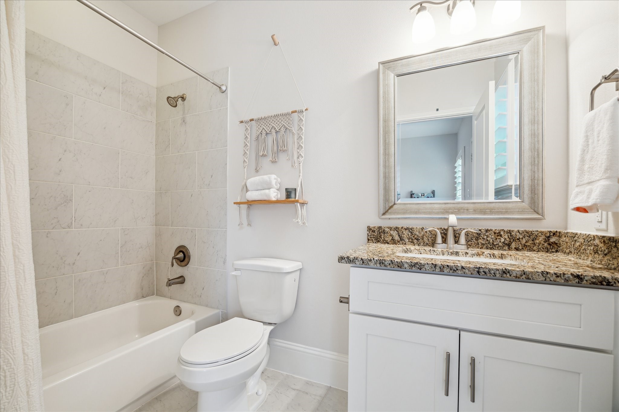 En suite bathroom