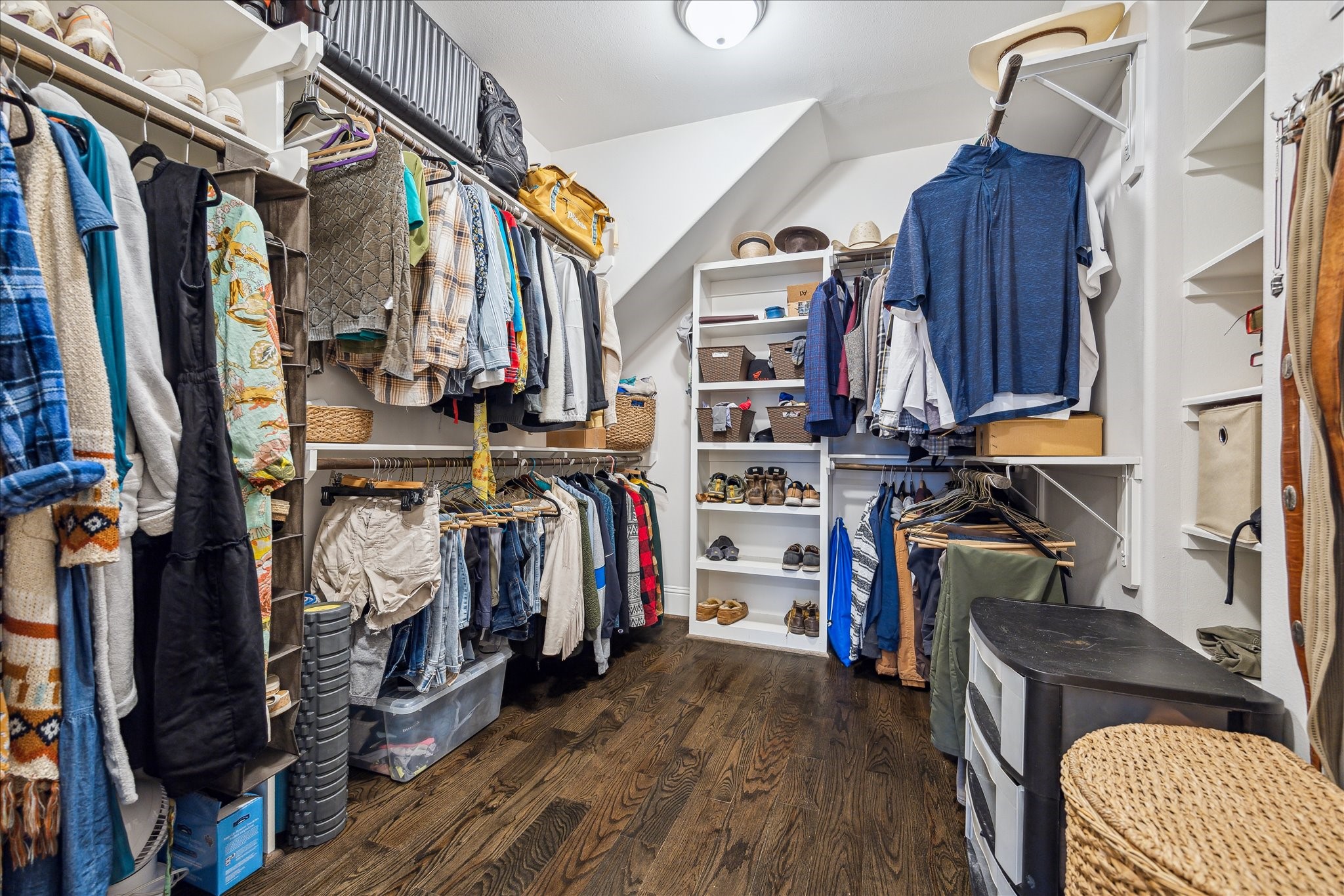 Huge walk-in closet