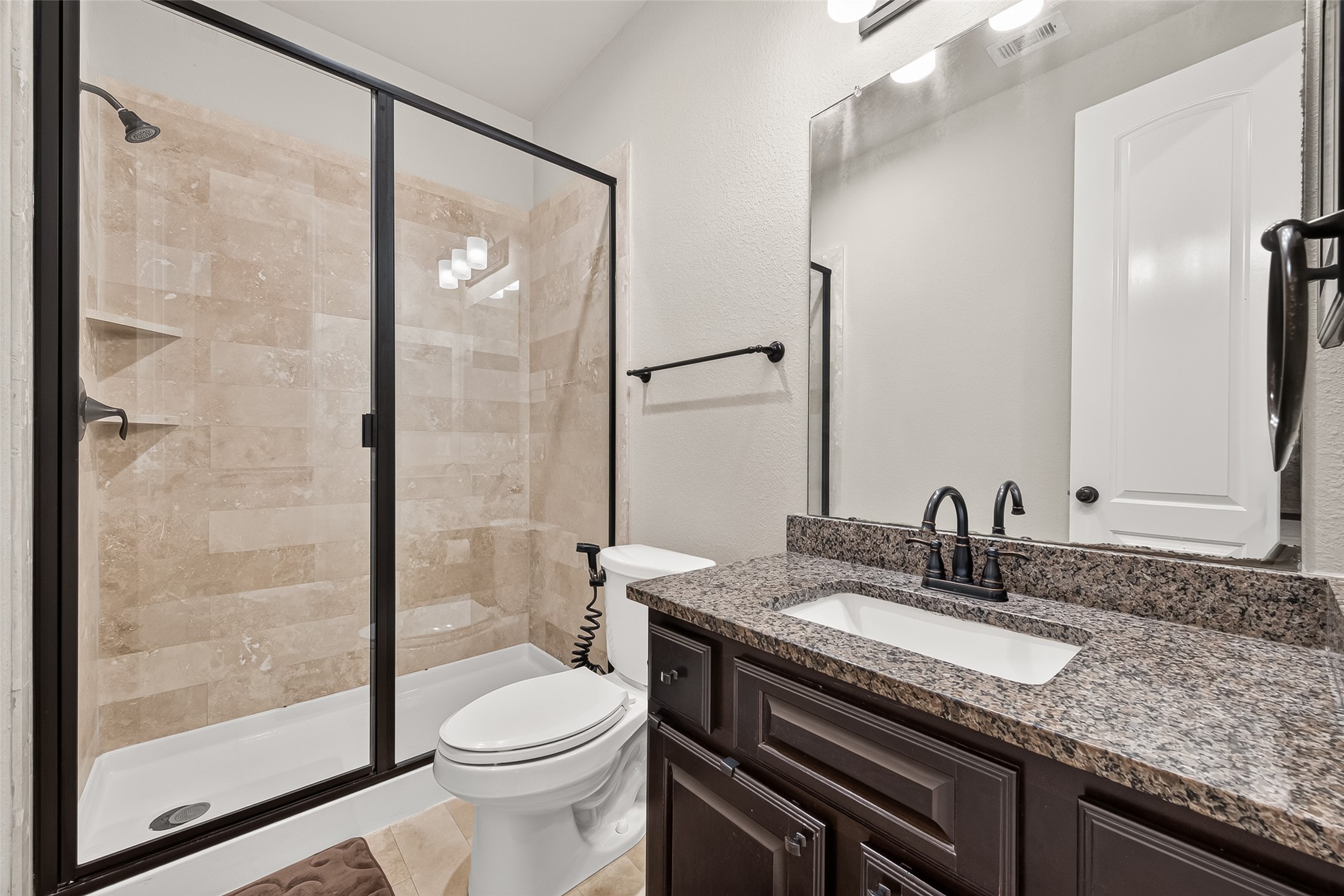 Downstairs Full bathroom: