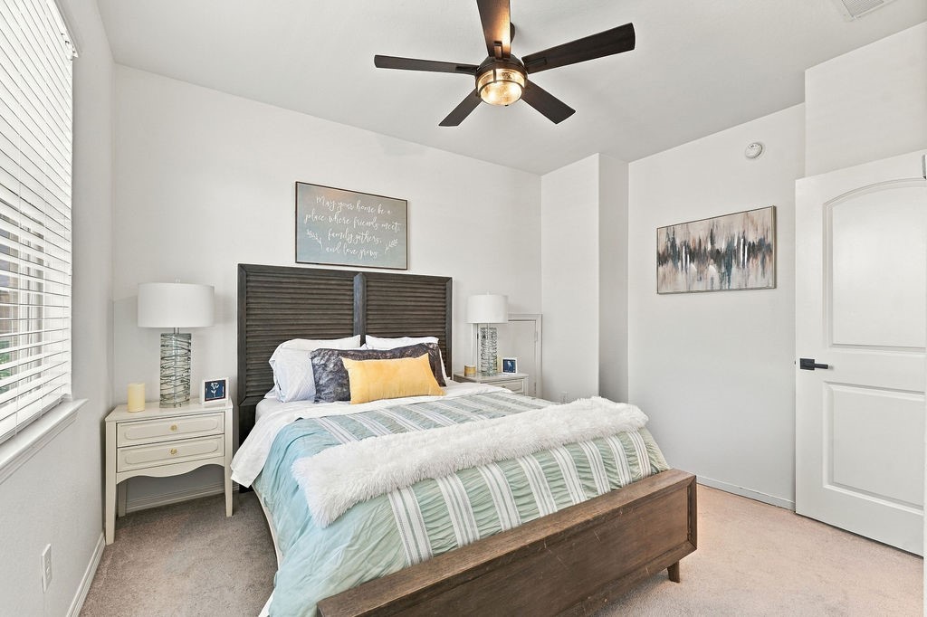Bedroom 3- Upstairs w/ walk-in closet and also has attic access.