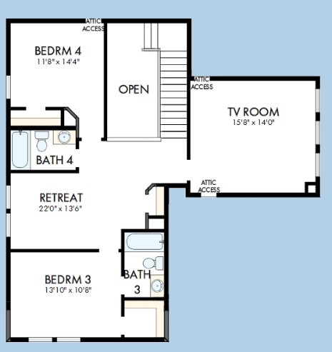 The success of a floor plan is the way you can move through itYoull be amazed at how well this home livesWe call it traffic patterns.