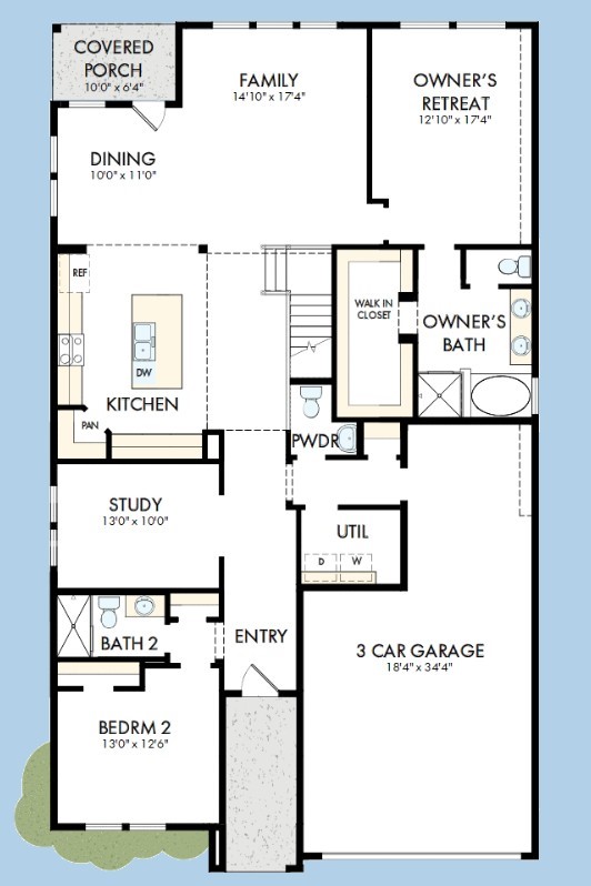 The success of a floor plan is the way you can move through itYoull be amazed at how well this home livesWe call it traffic patterns.