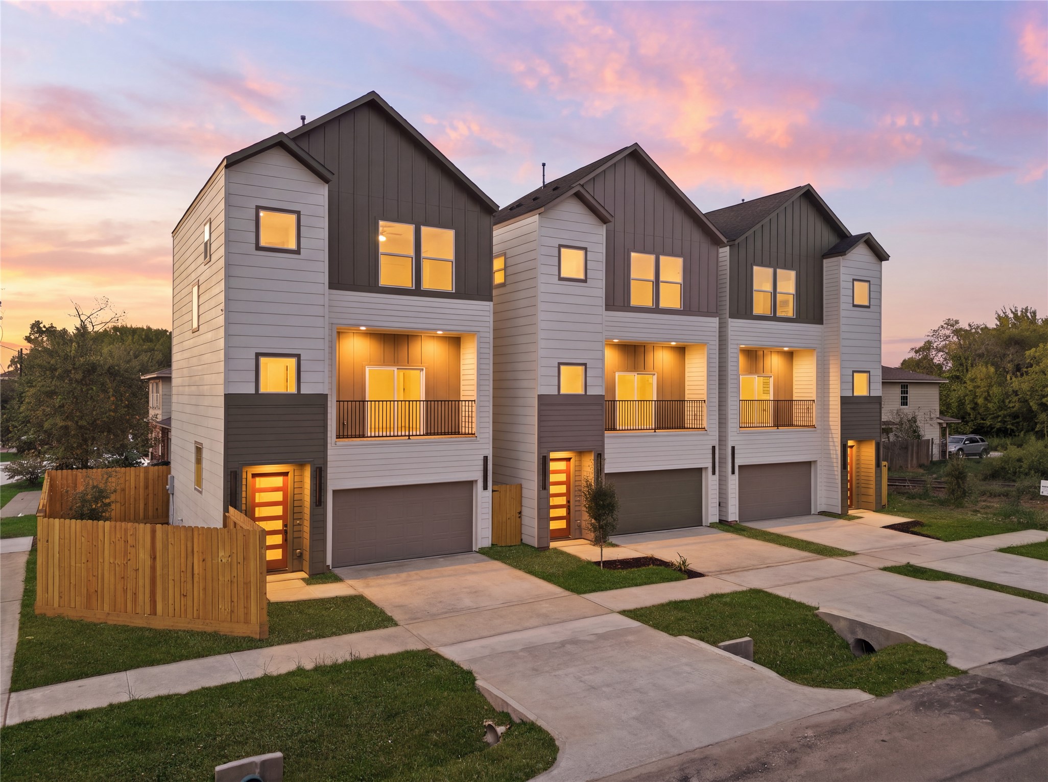 Your evening welcome  inviting exterior glow that makes coming home after a long day feel extra special.