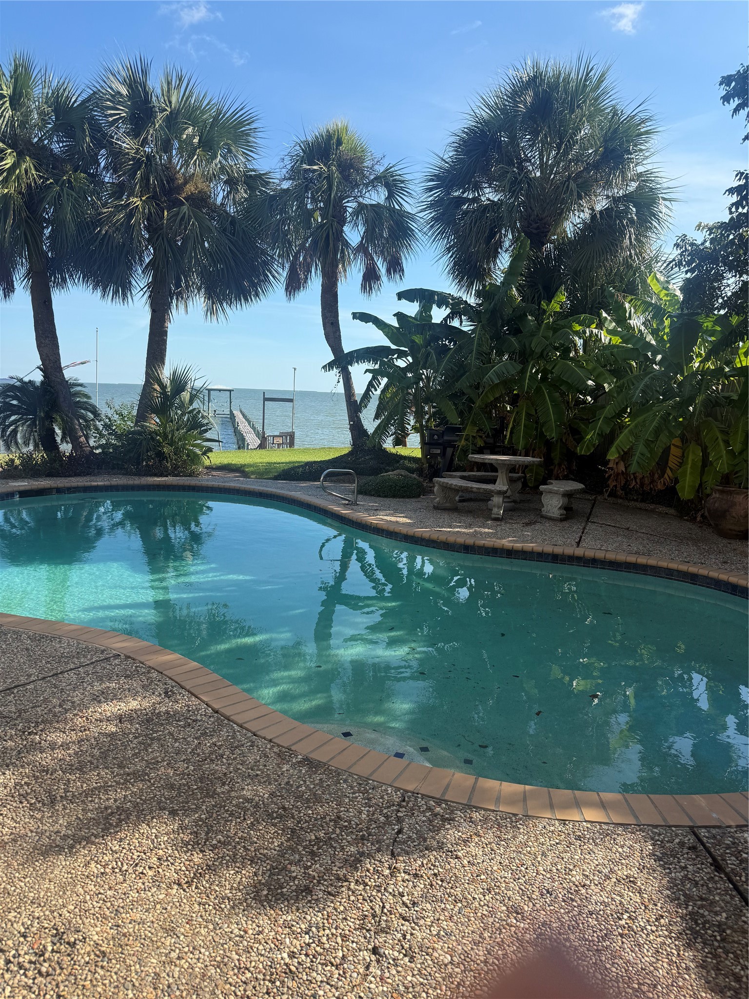 Private pool to relax and enjoy.