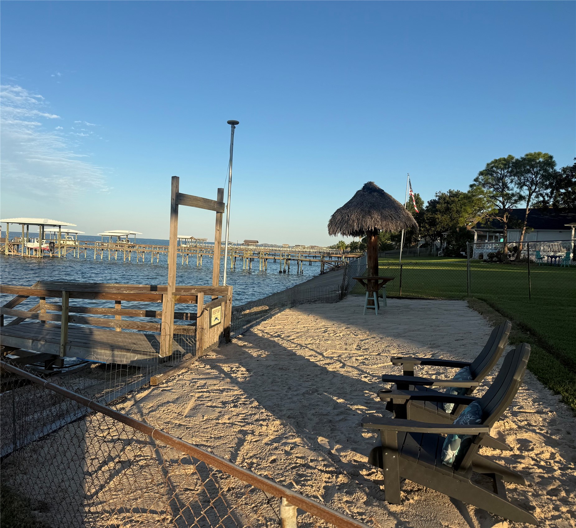 Your very own private beach.