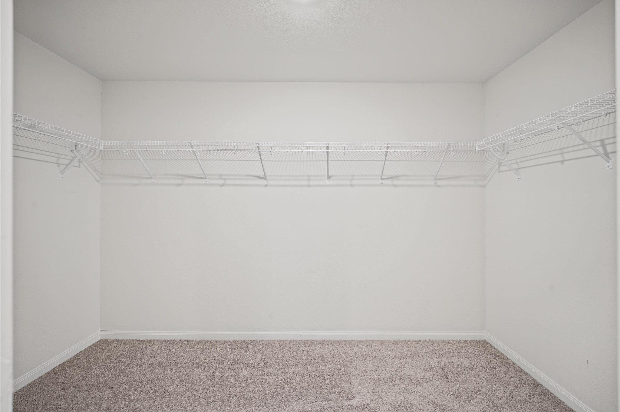 Large primary closet.