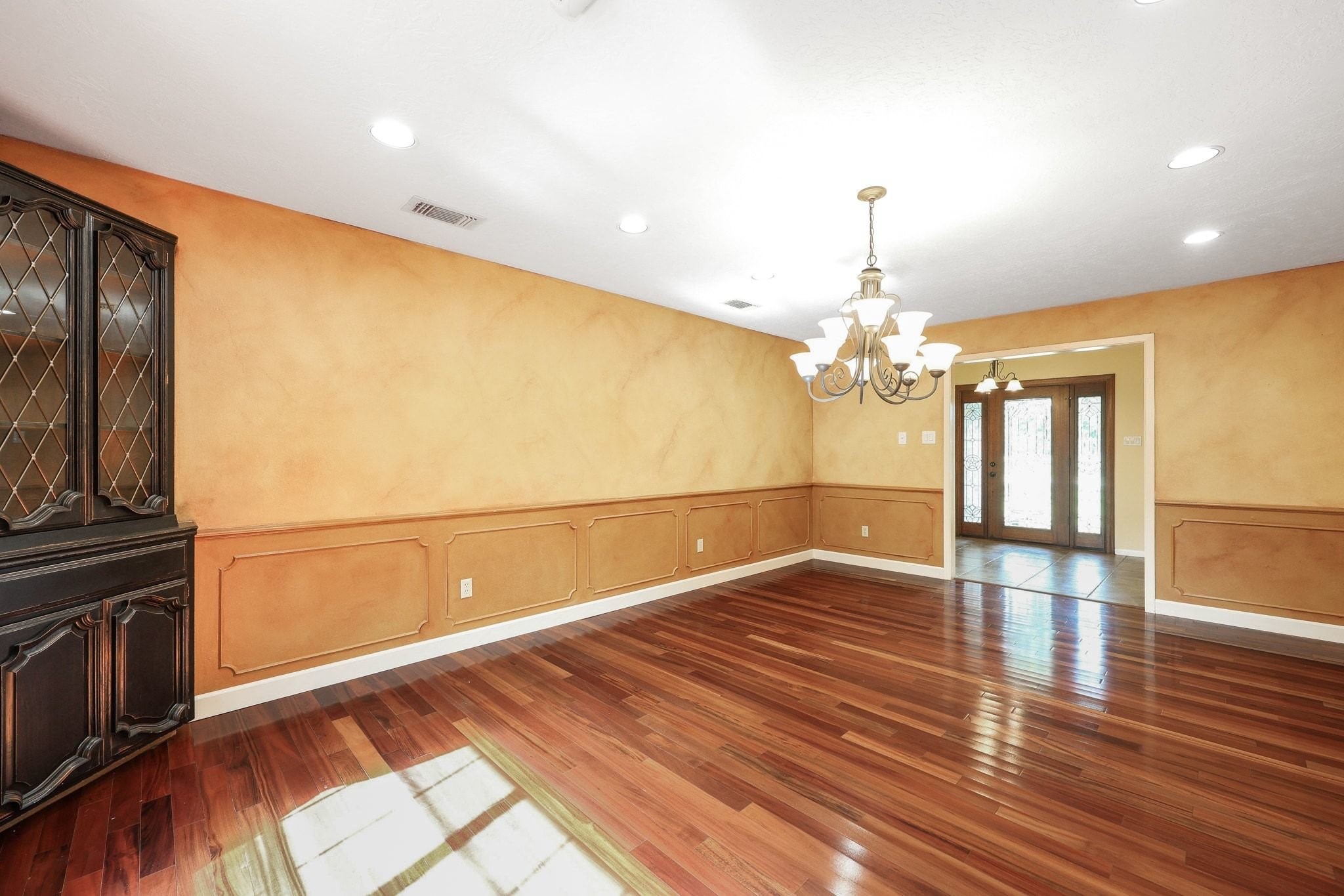 Formal Dining Room is located just off the Entry