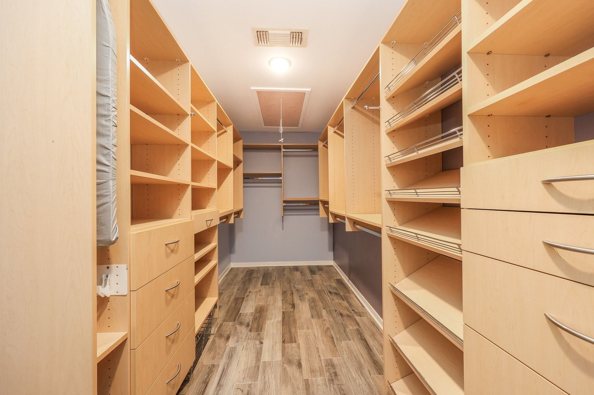 Custom Closet in the Primary Bedroom