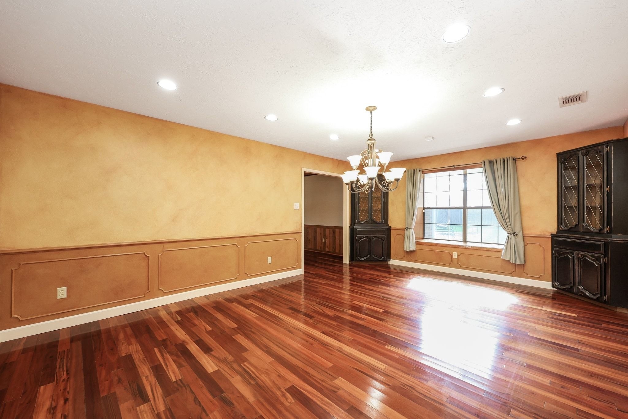 Formal Dining Room is located just off the Entry