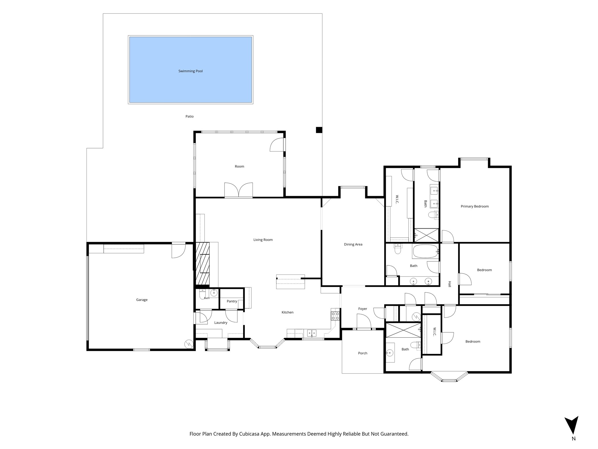 Floor Plan. All Information Deemed Reliable but not Guaranteed. Floor Plan. All Information Deemed Reliable but not Guaranteed.
