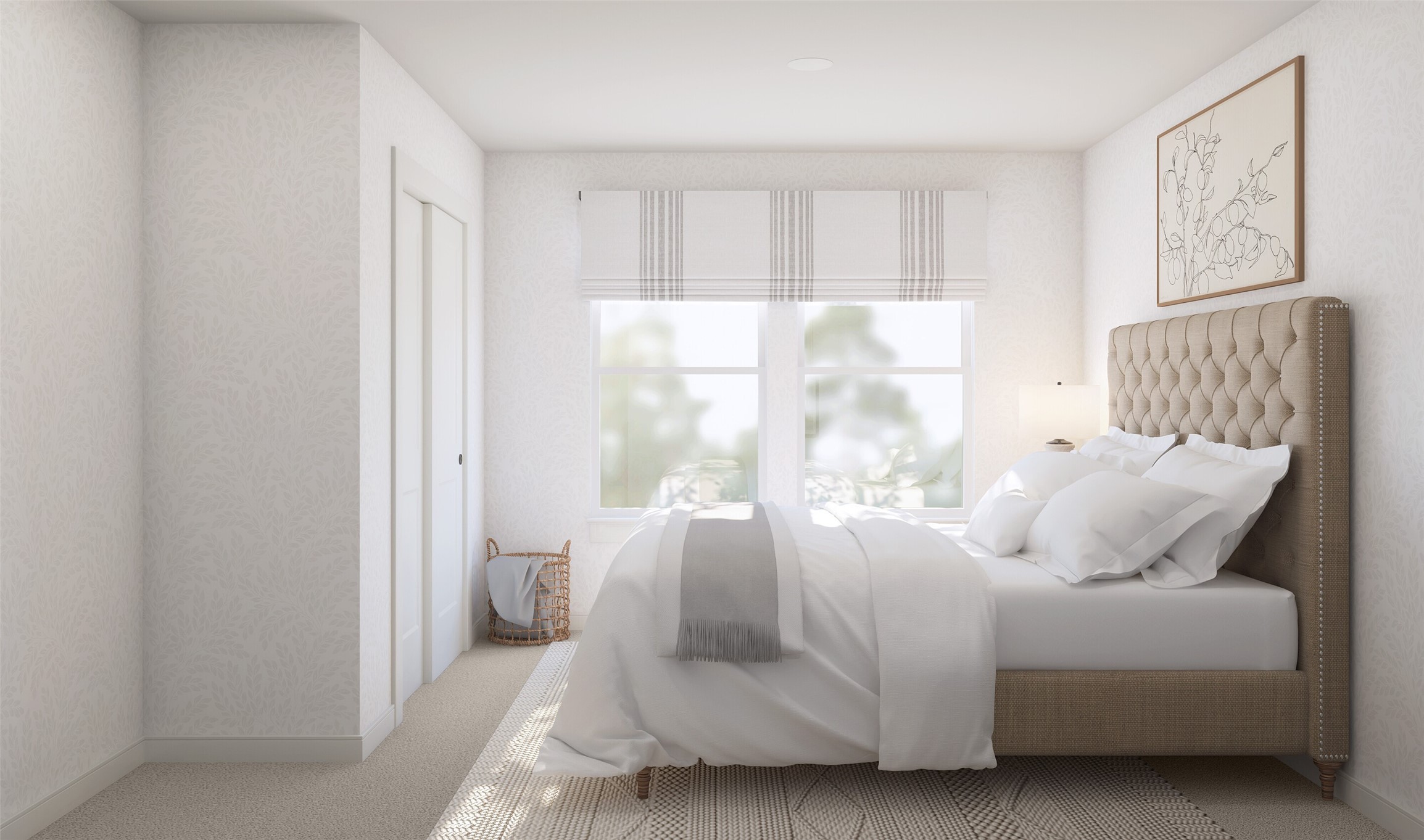 Bedroom 2 (*Artist rendering used for illustration purposes only. Colors/finishes may differ from the ones currently selected in the home.)
