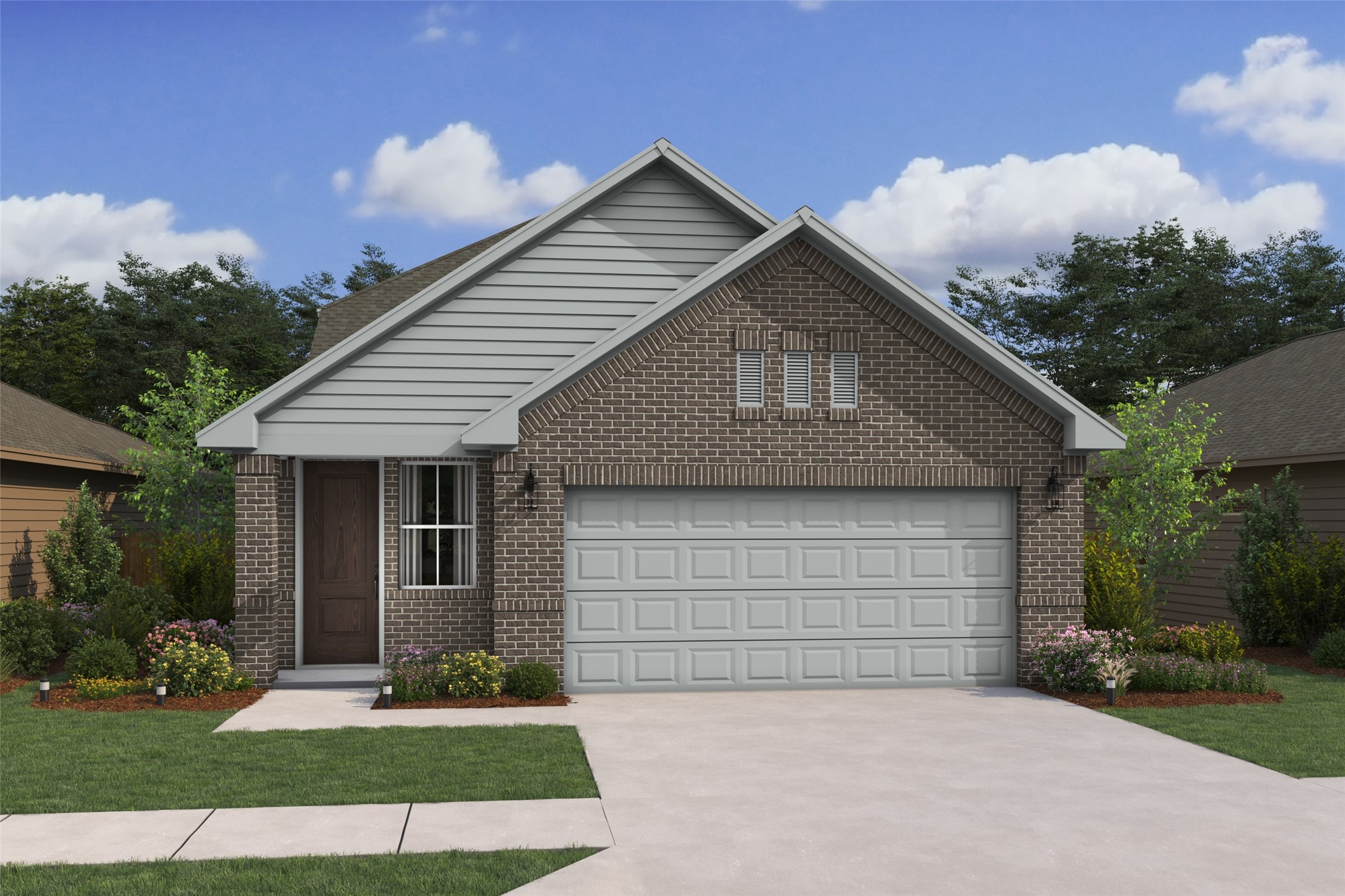 Lovely Scotch Pine home design by K. Hovnanian Homes with elevation NN in beautiful Oakberry Trails. (*Artist rendering used for illustration purposes only.) Lovely Scotch Pine home design by K. Hovnanian Homes with elevation NN in beautiful Oakberry Trails. (*Artist rendering used for illustration purposes only.)