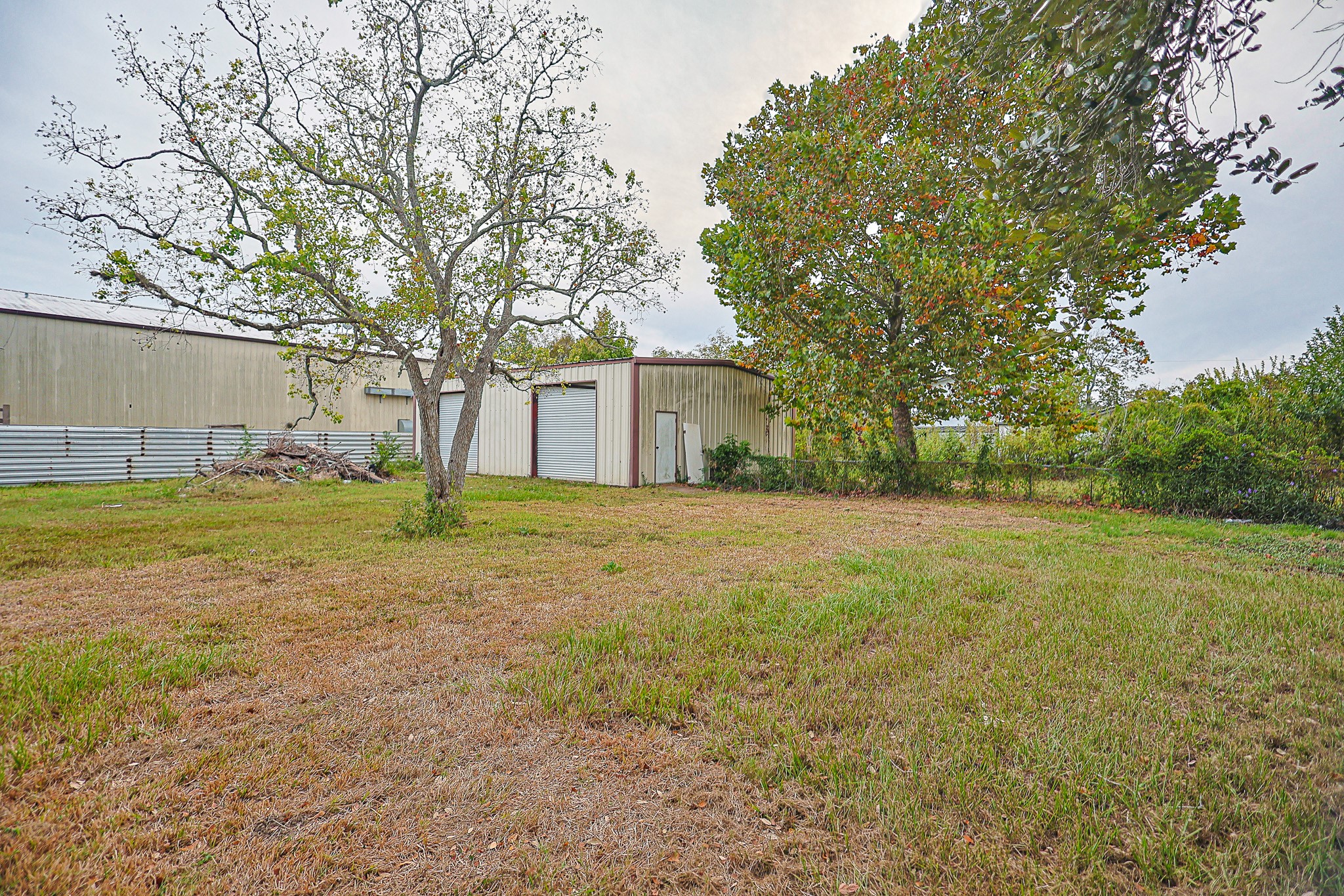 Large Shop on left side of the property