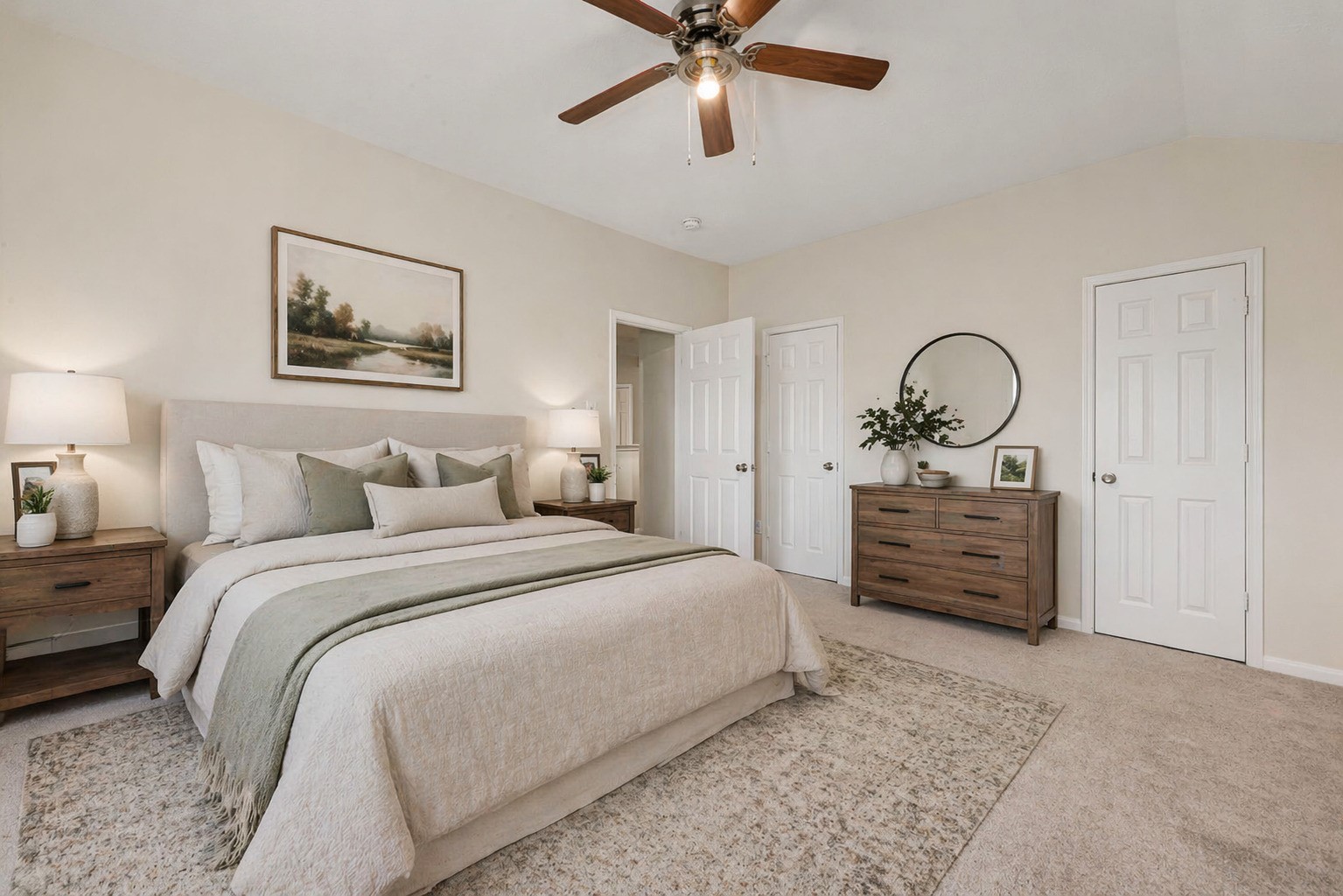 Virtually Staged- Bedroom
