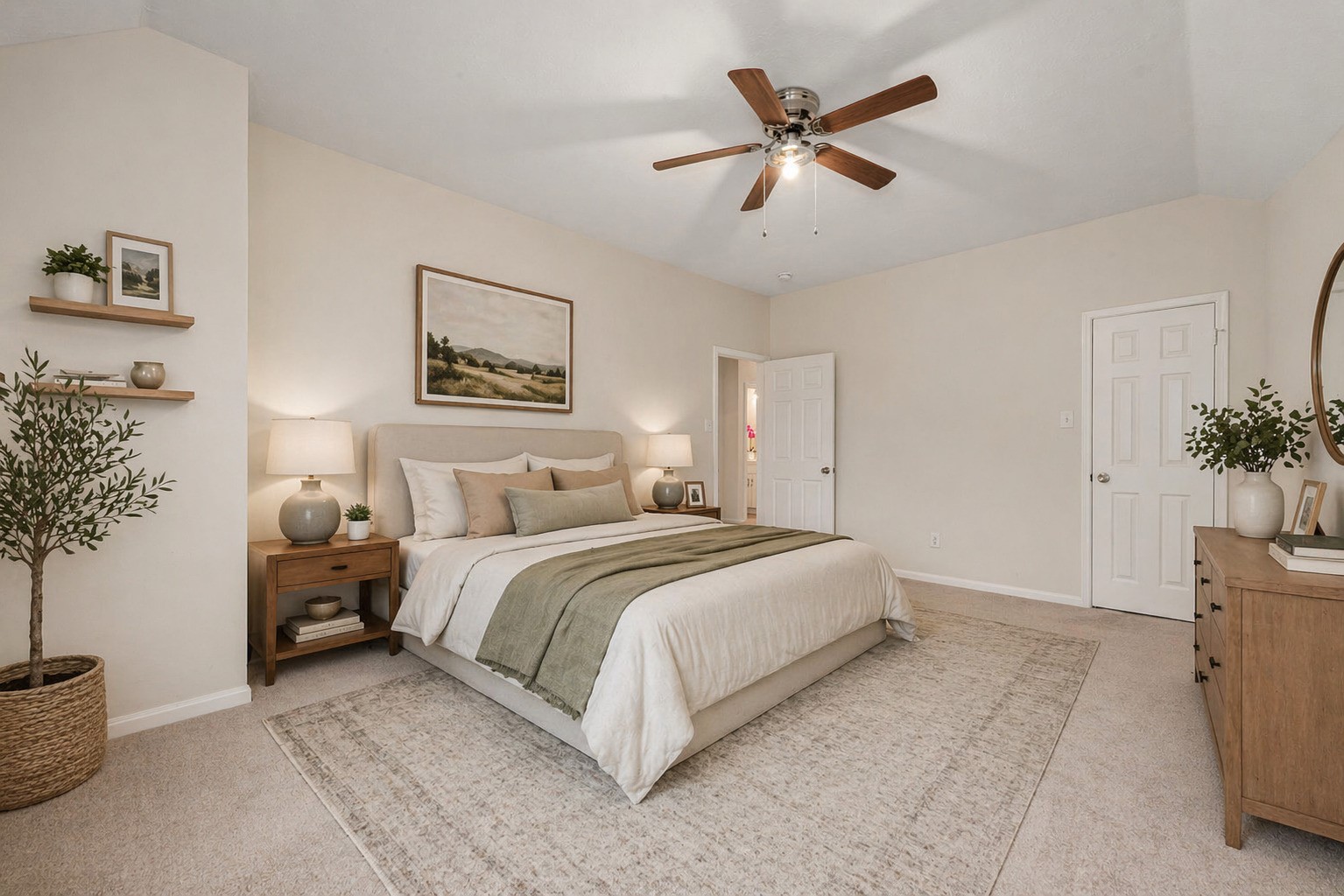 Virtually Staged- Bedroom