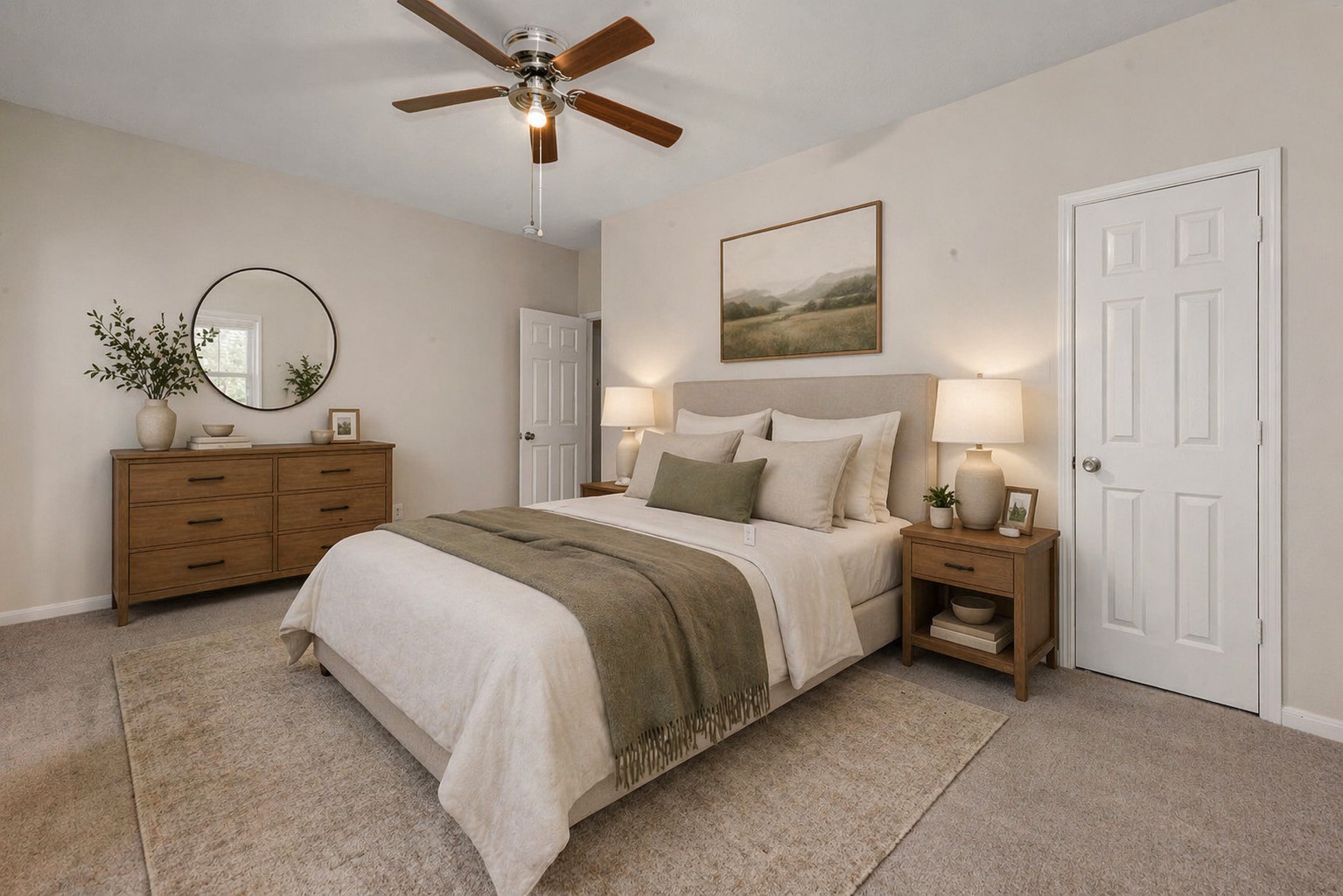 Virtually Staged- Bedroom
