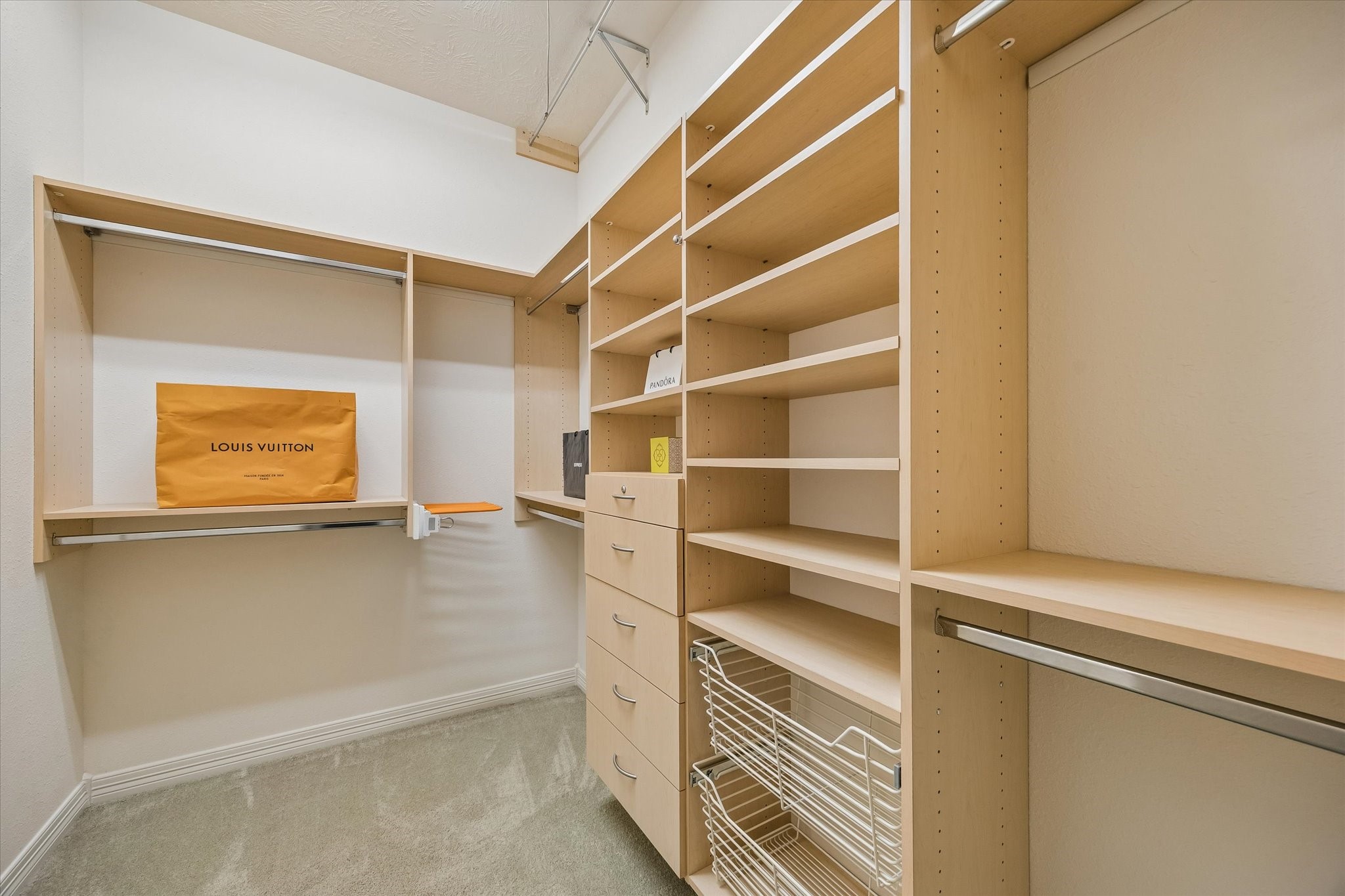 Second walk in closet in Primary Bath!