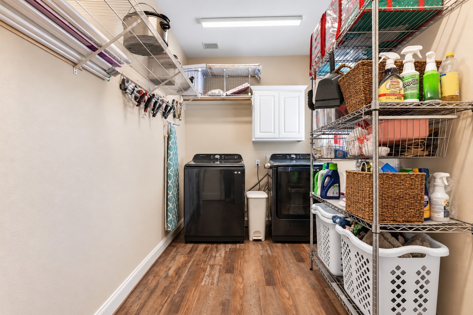 Oversized laundry room.