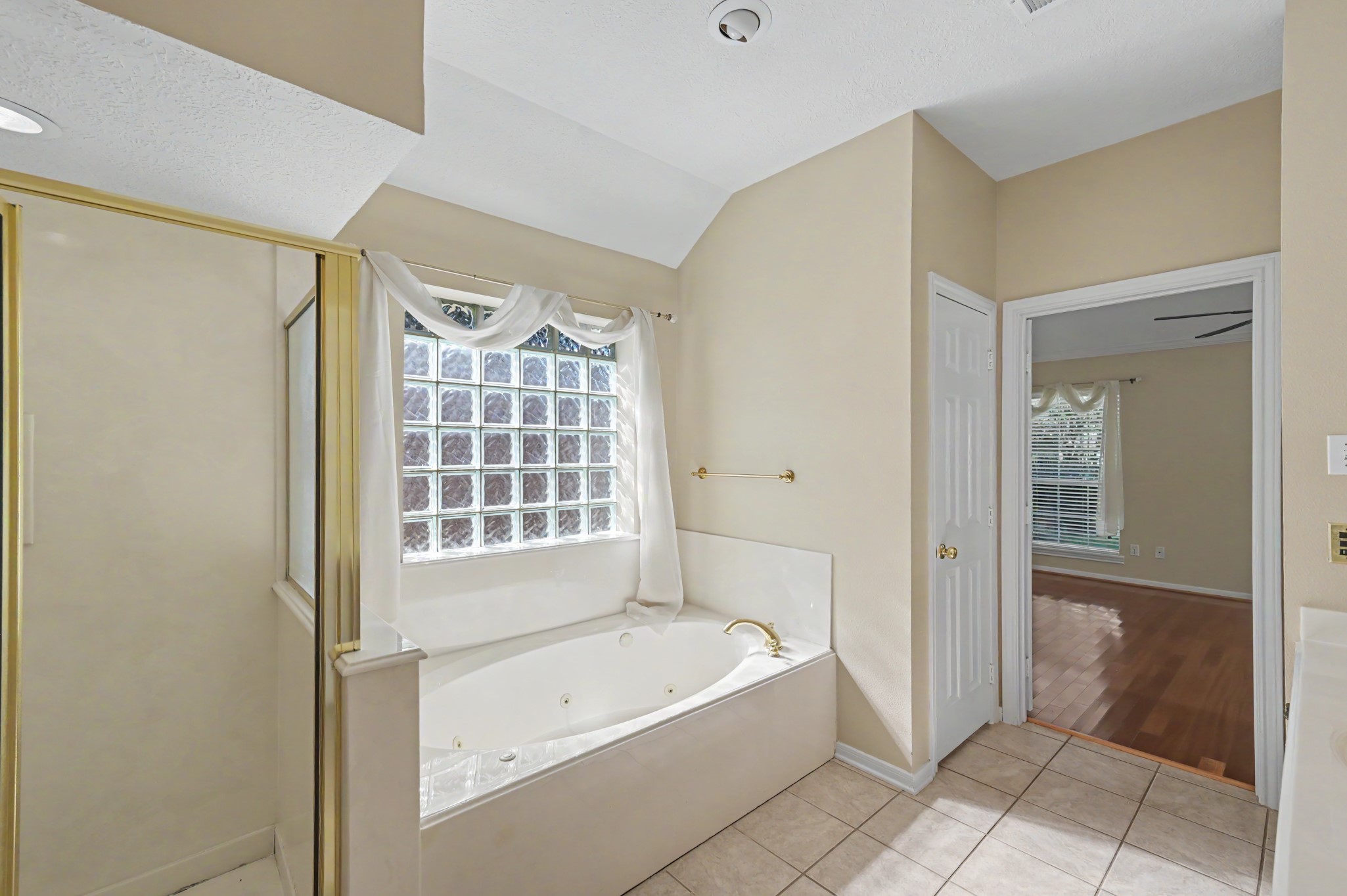 Another view of the primary bathroom.