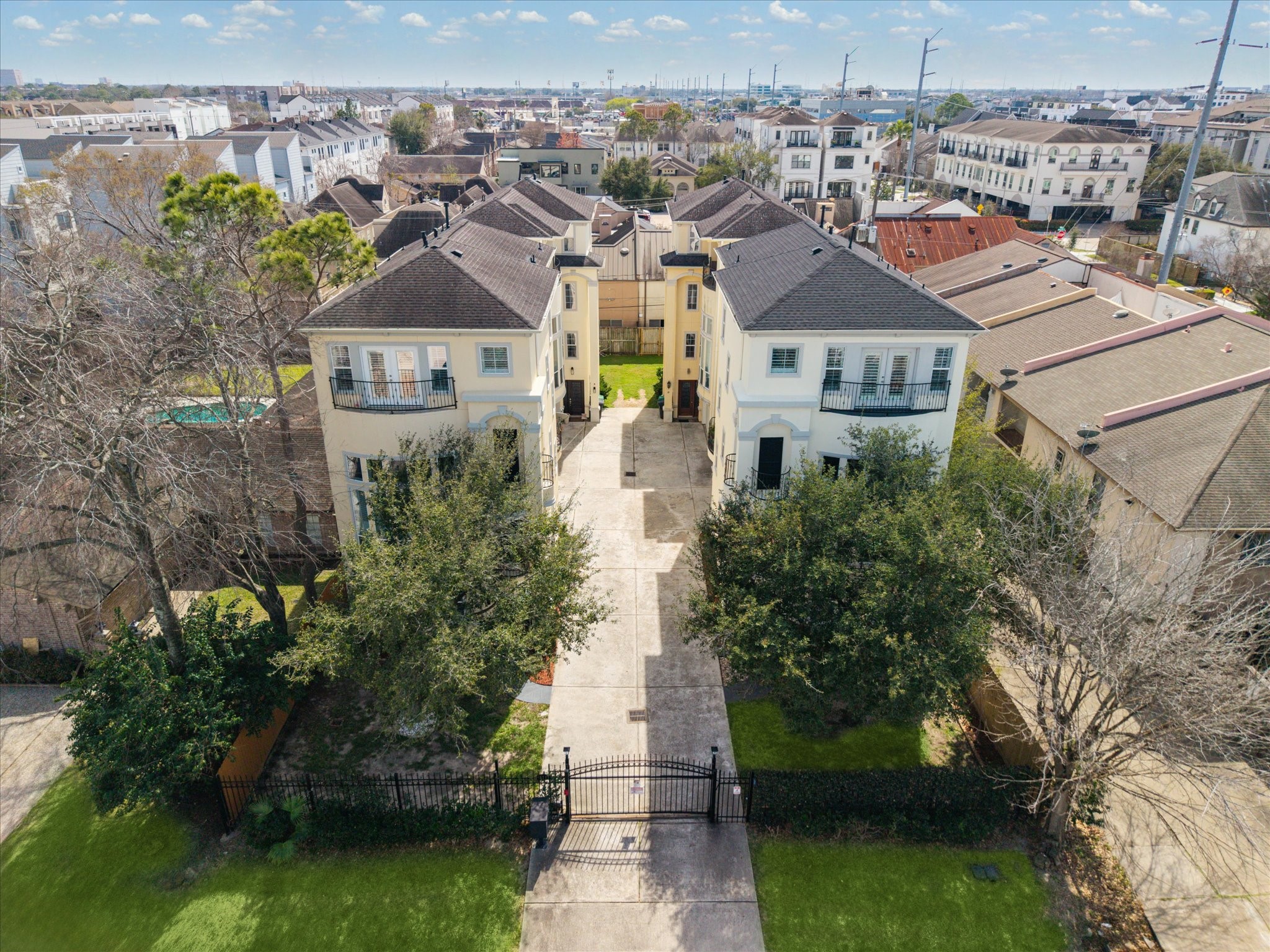 The surrounding neighborhood is populated with similar style homes. Timeless design and craftsmanship is the difference!