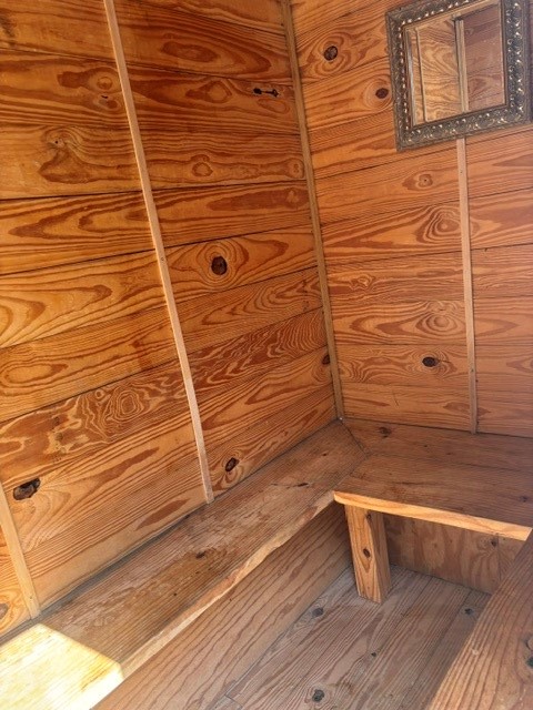 Outdoor sauna