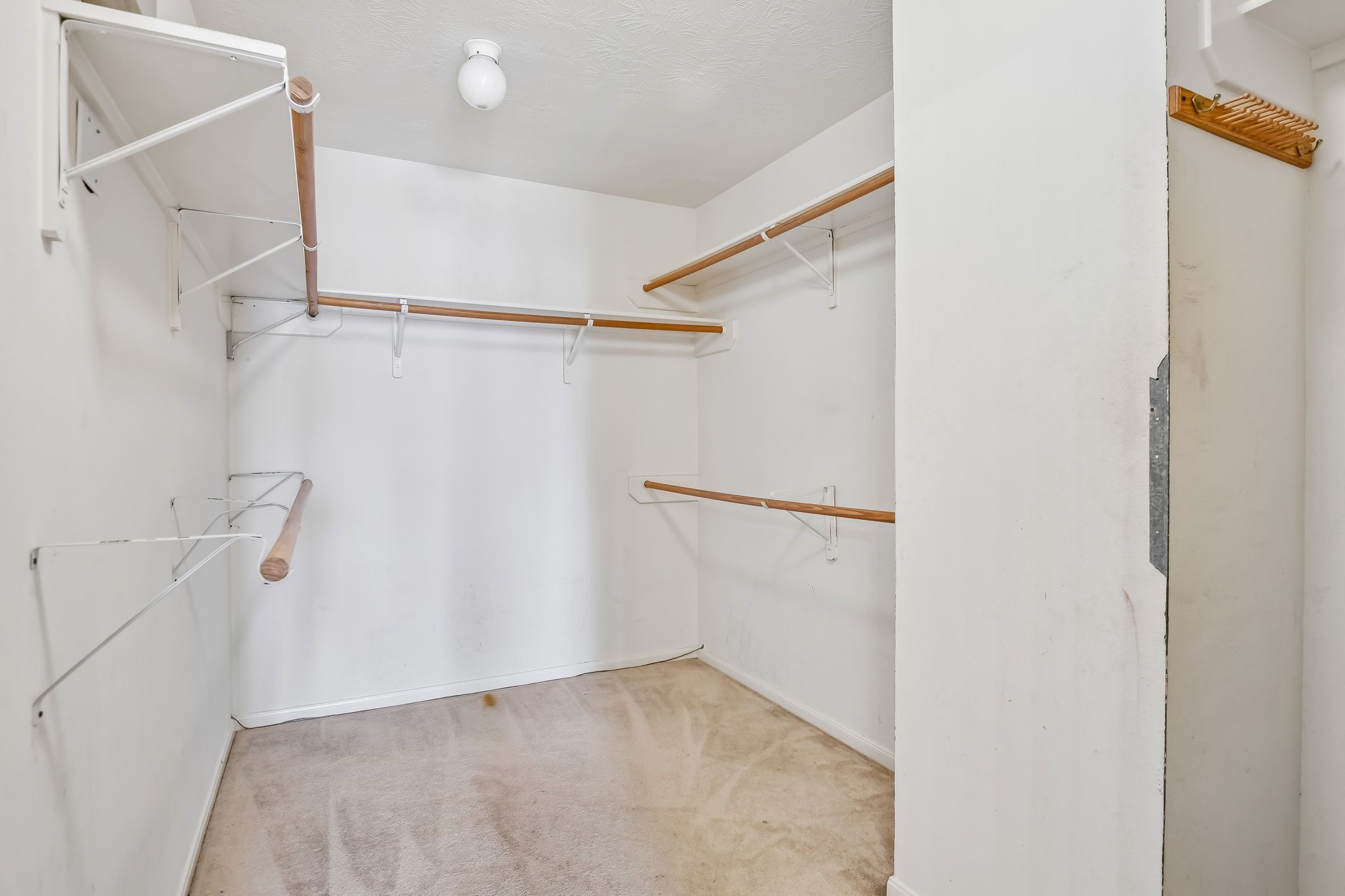 Primary closet