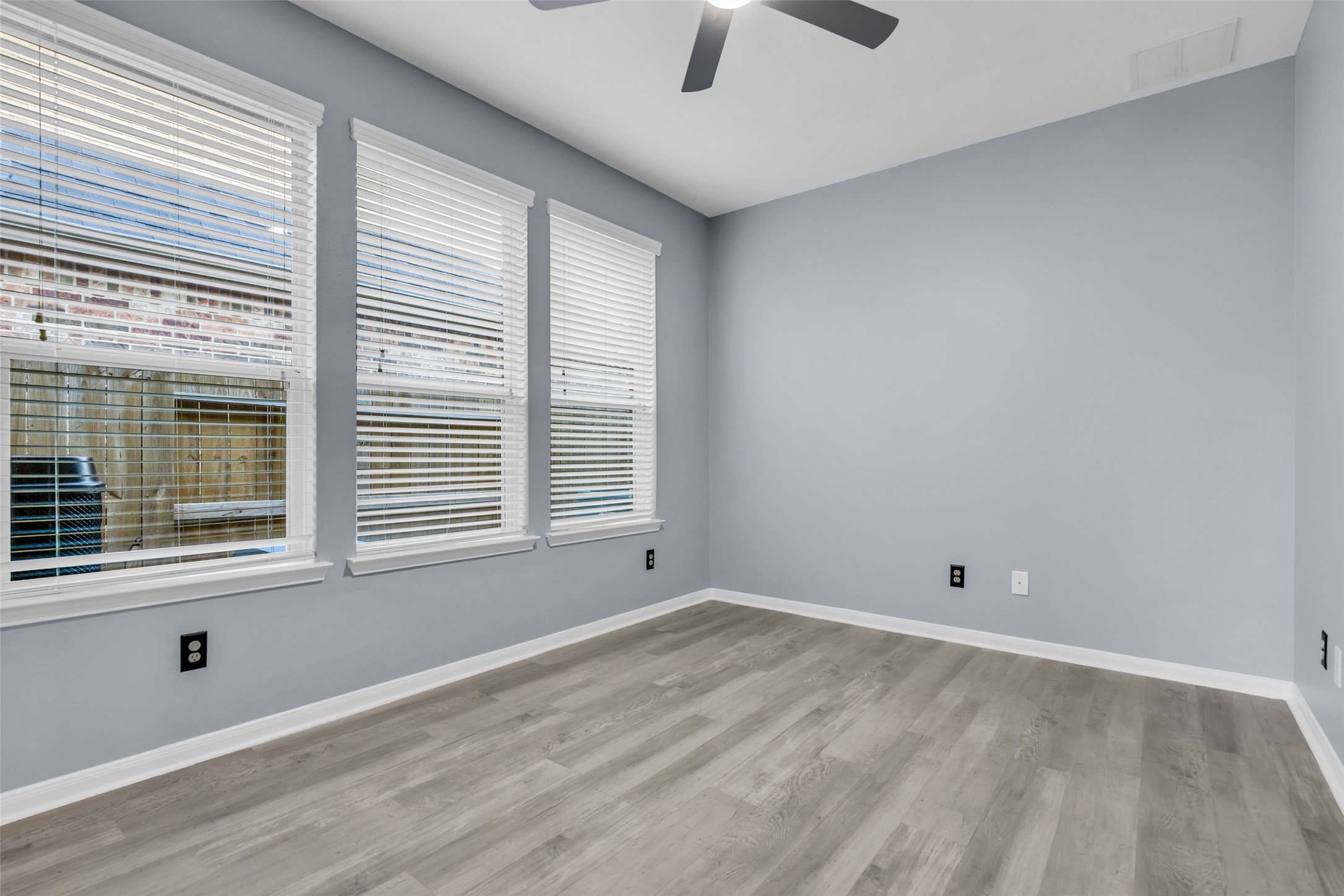 One of 2 flex rooms downstairs
