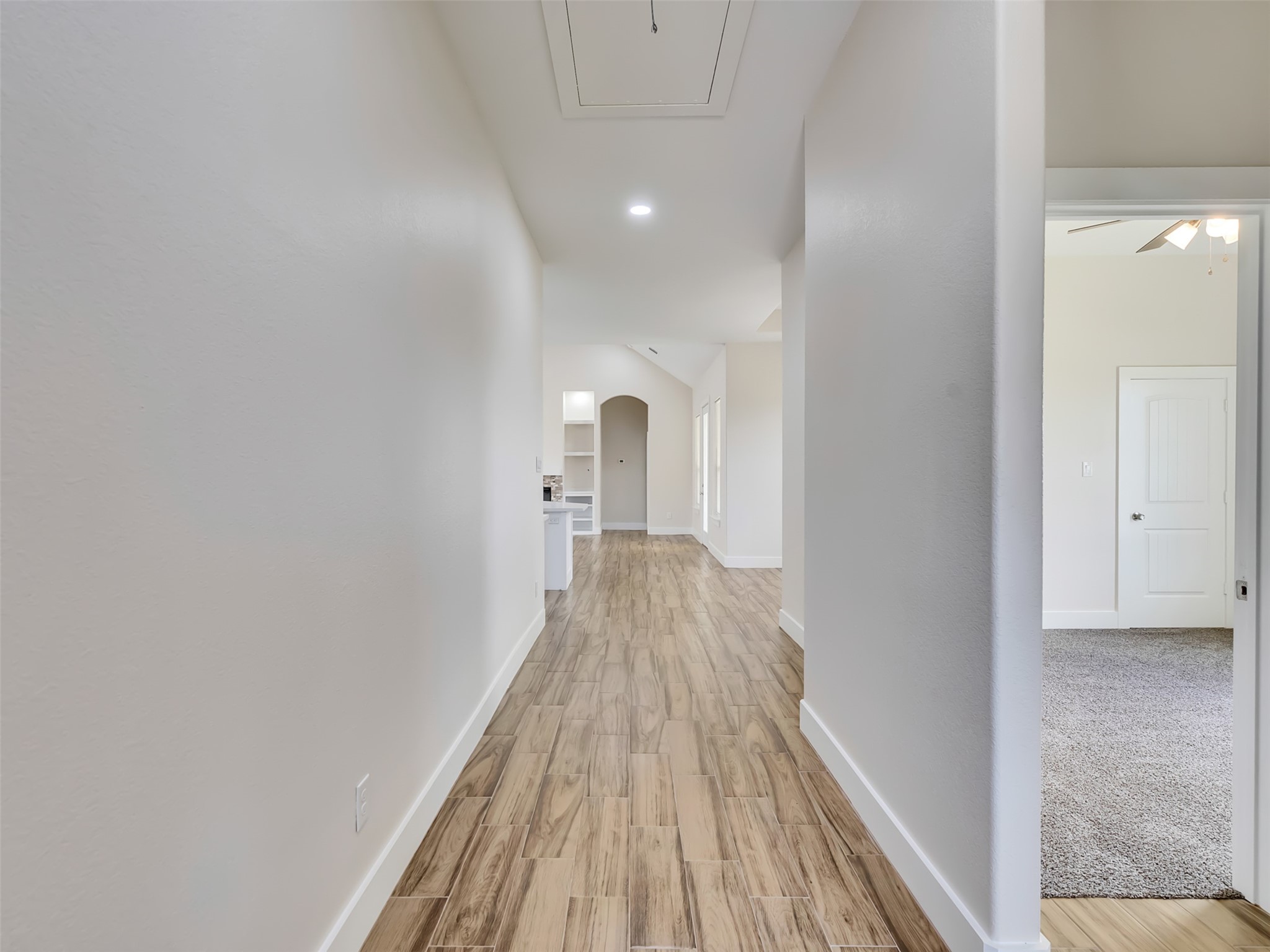 High Ceilings greet you at this entryway.