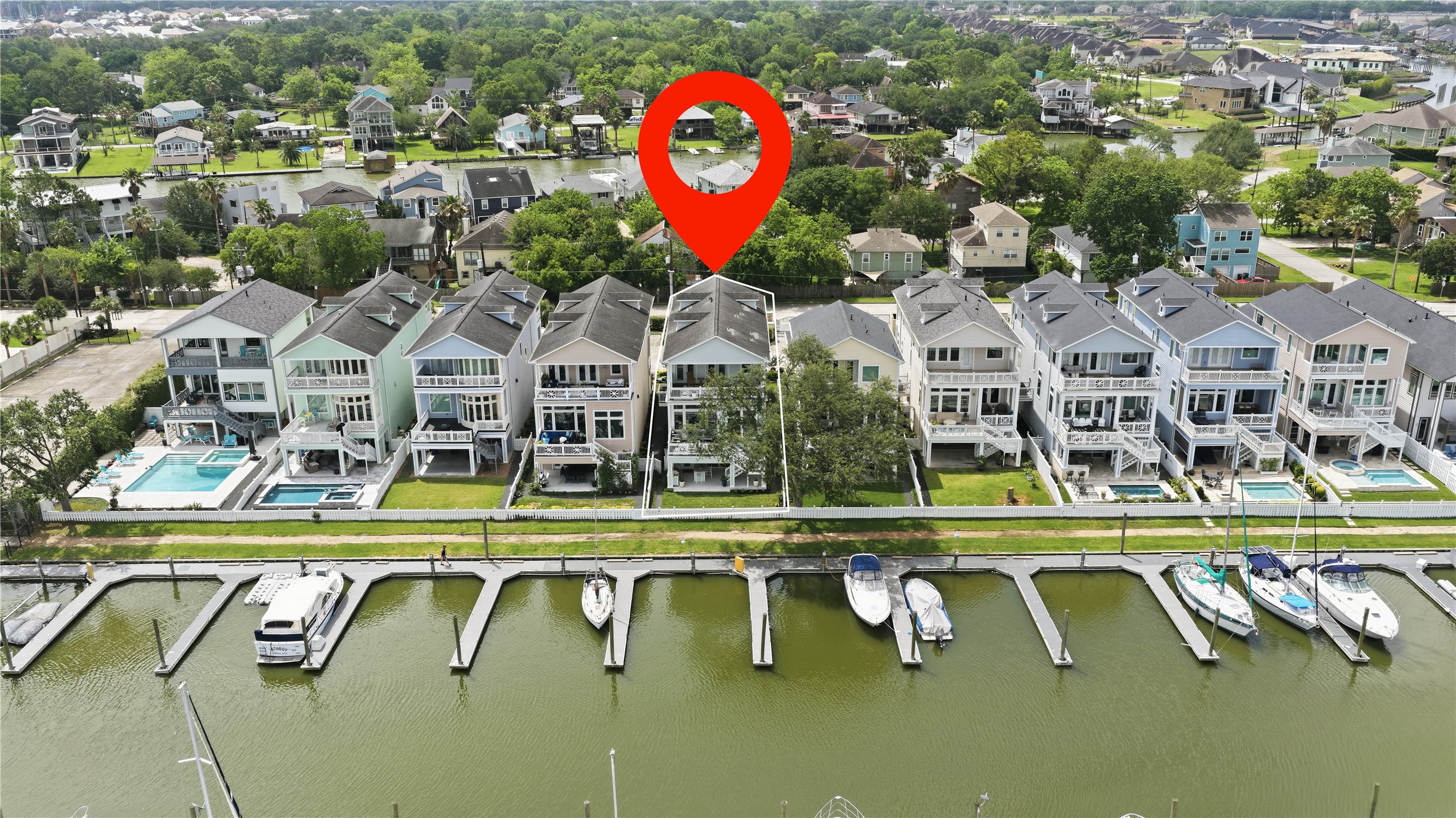 Welcome to waterfront living!