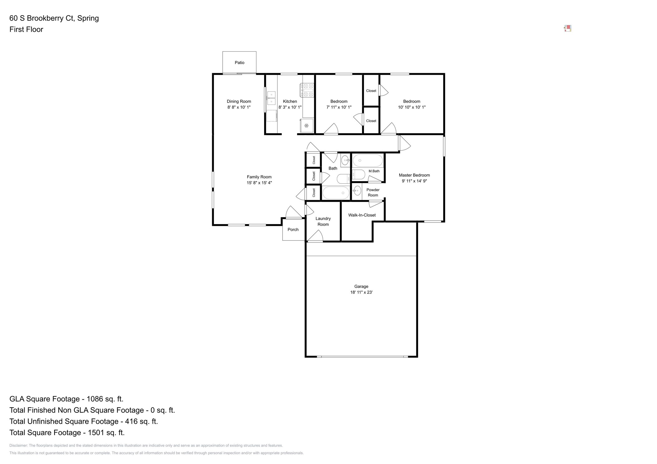 60 S Brookberry Court, The Woodlands, TX 77381