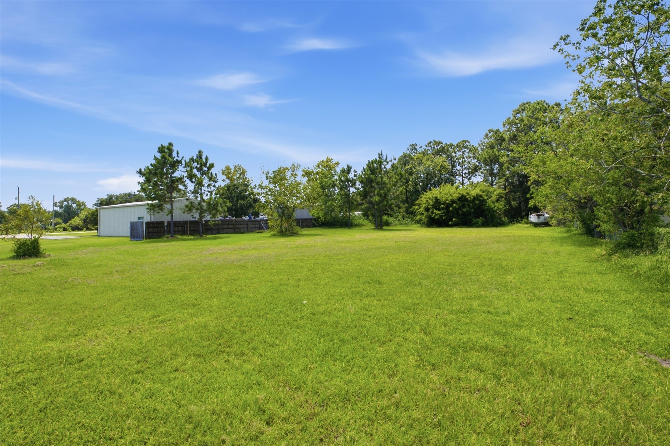 View from the back of the home.