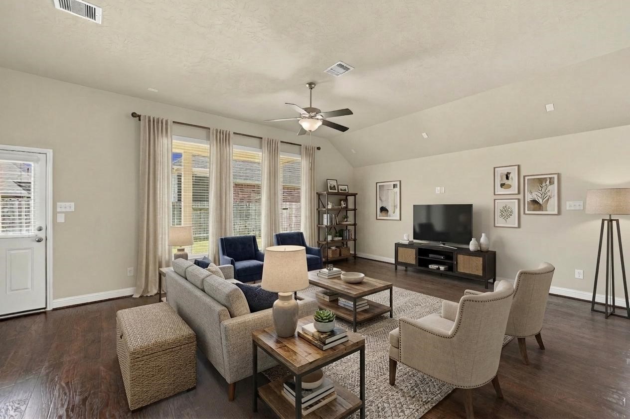 Virtually staged to show case the full potential of the home.