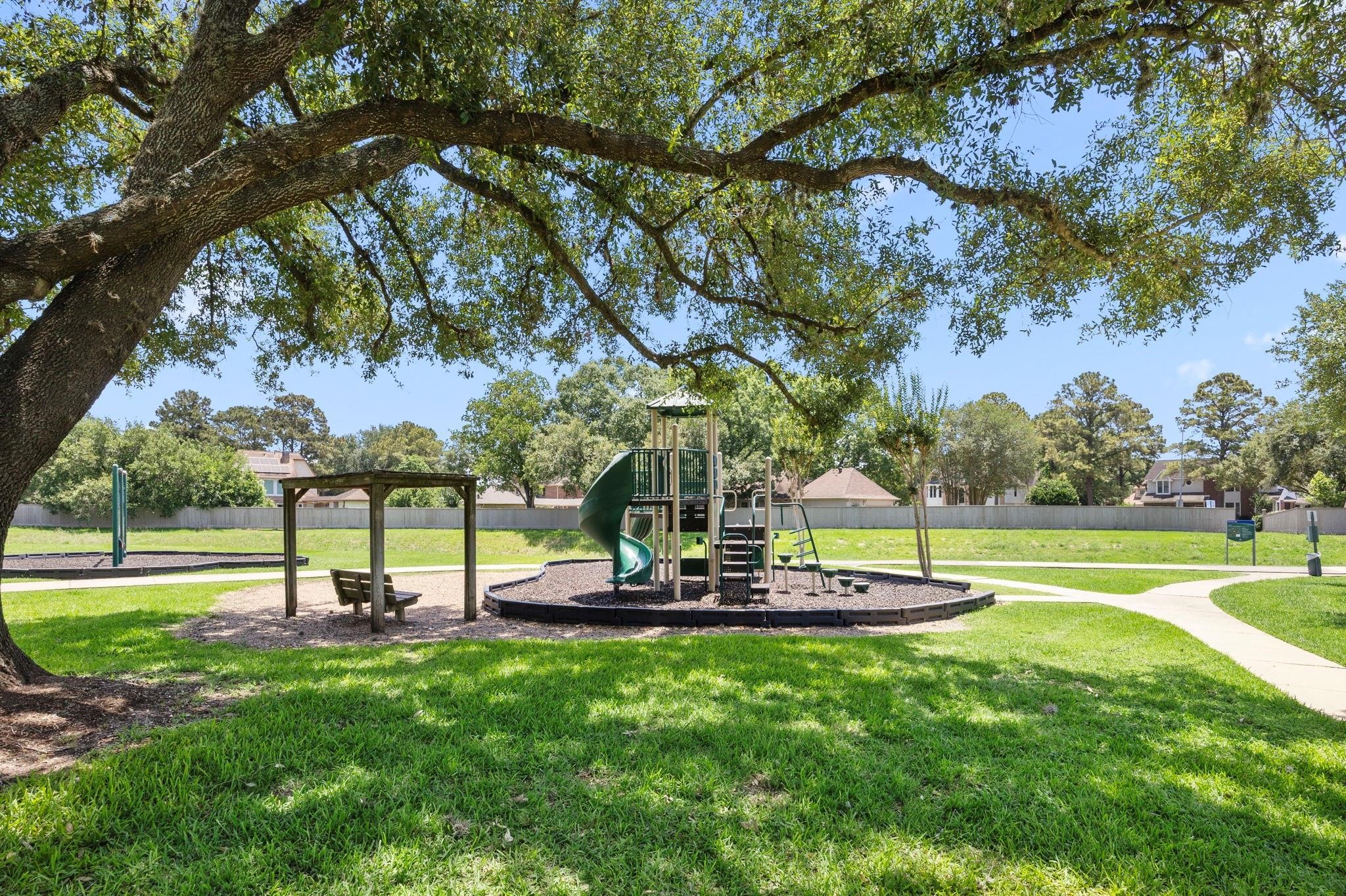Neighborhood Park and trails.