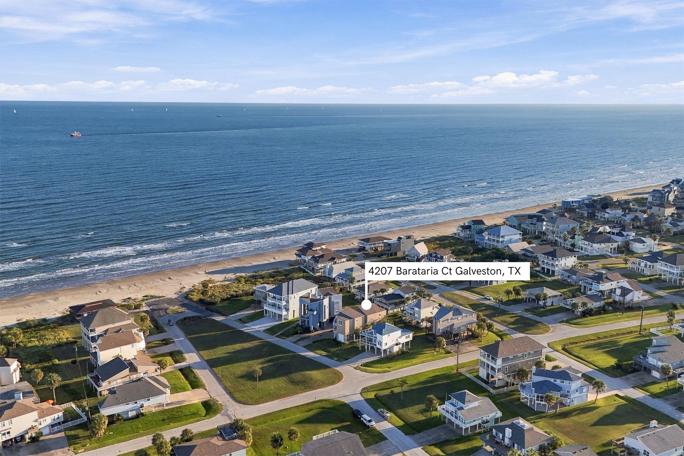 Fourth home from the beach, views from every angle, and steps from the sand.