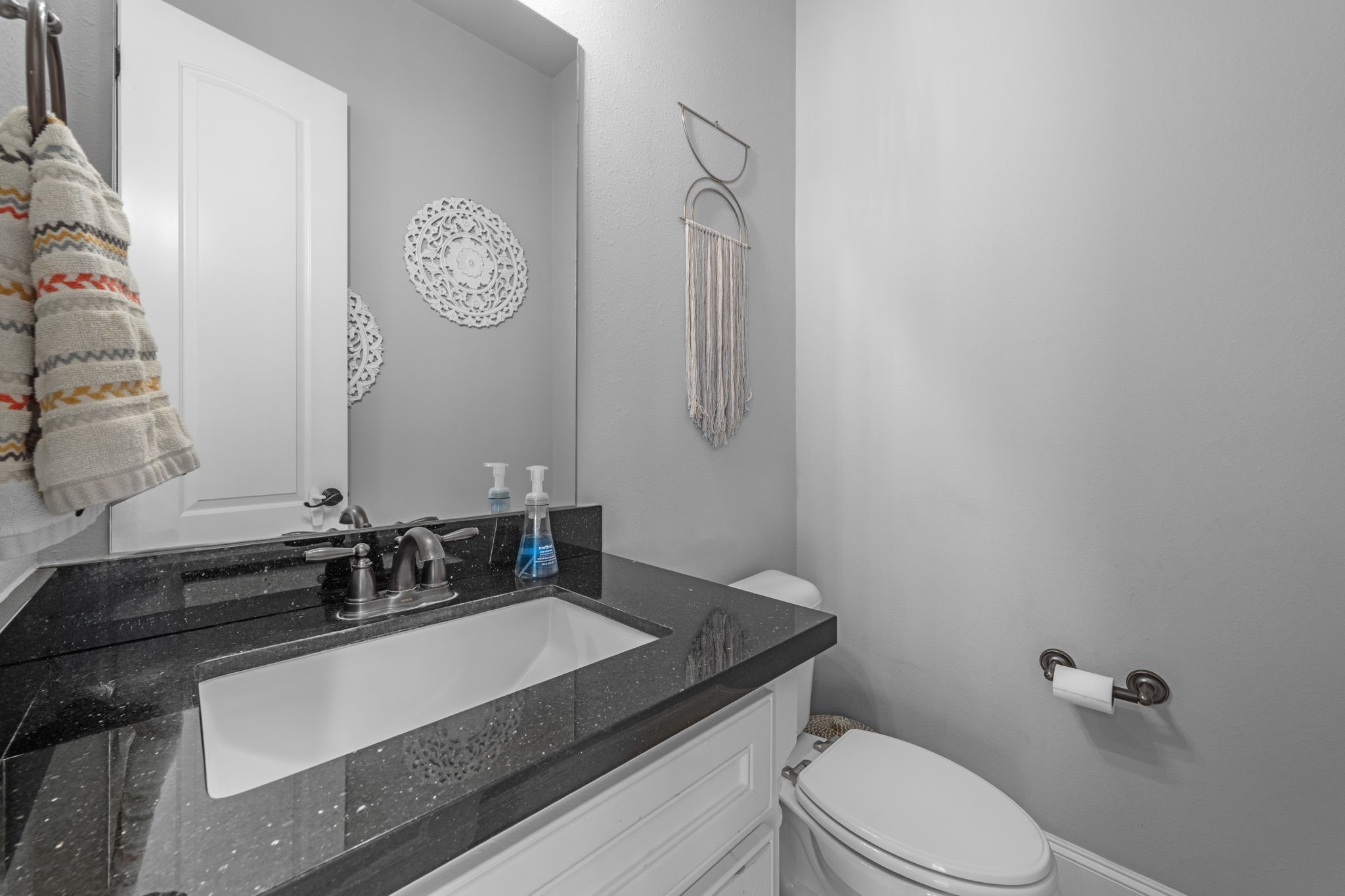 Half bath downstairs