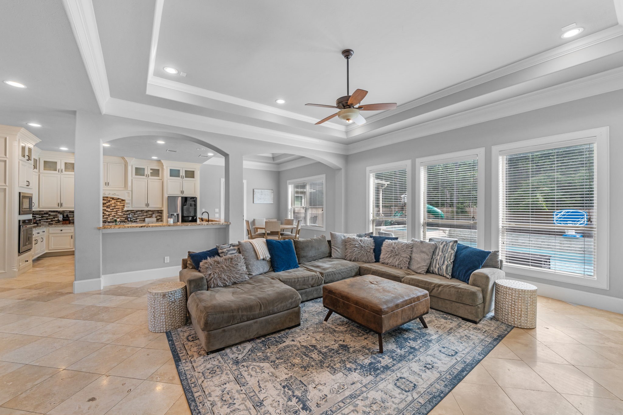 Thoughtfully designed floor plan ideal for both everyday living and gathering with friends and family.
