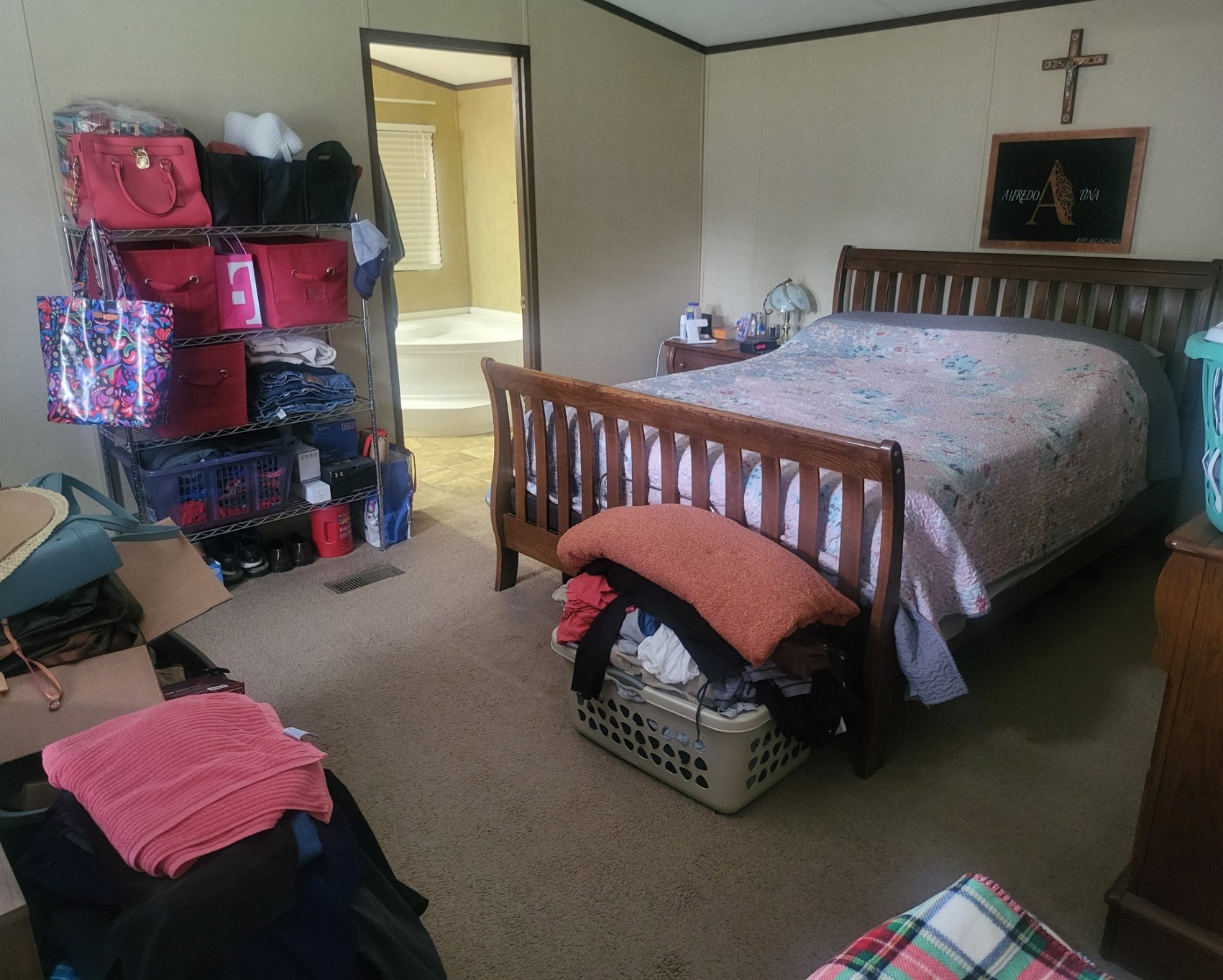 With this much space, make your primary bedroom a place to rest and relax.