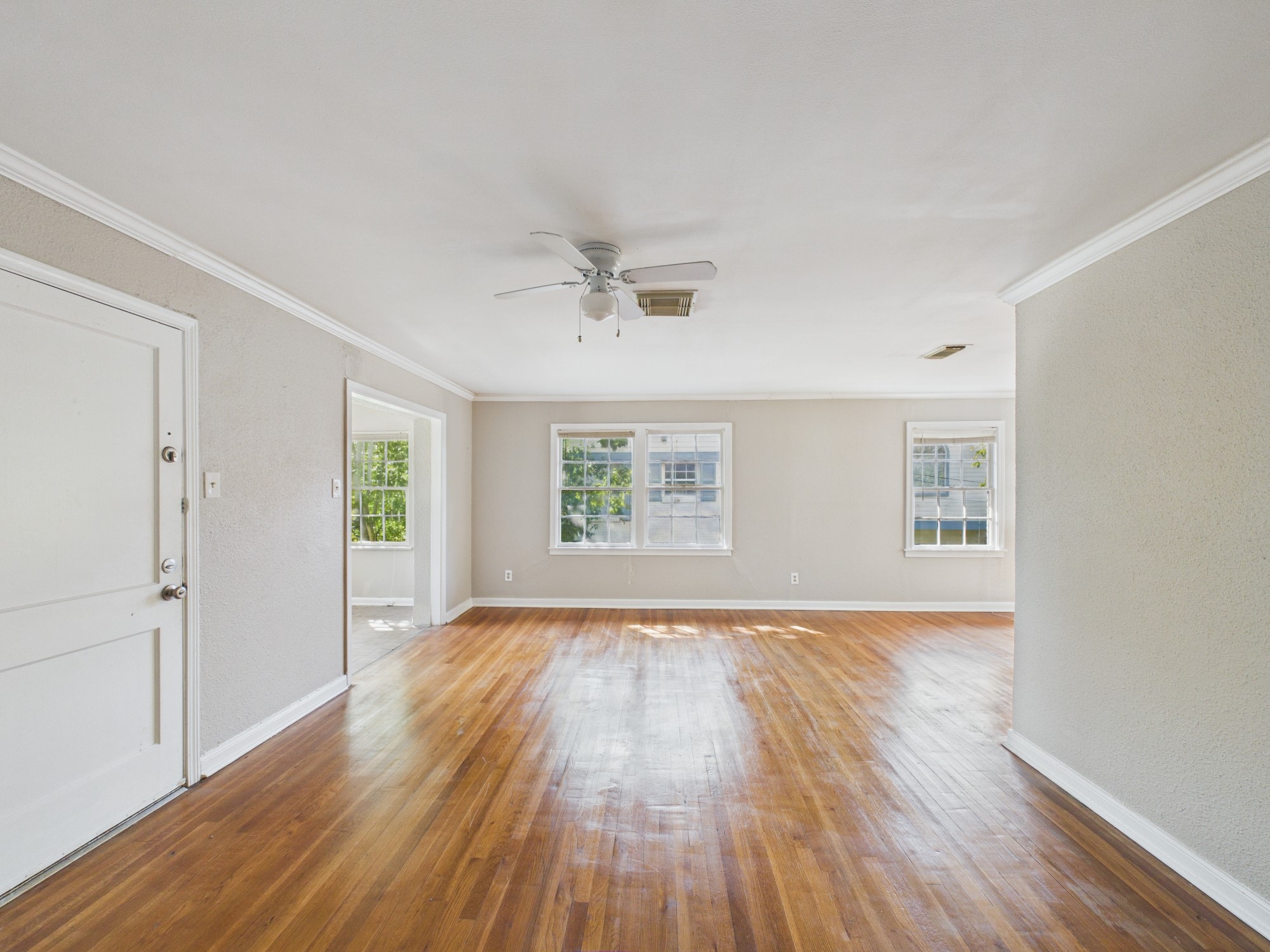 Spacious Living Area when you enter