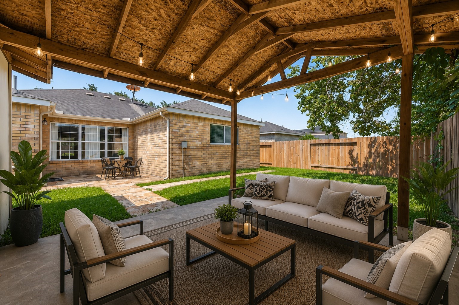 Cozy Backyard Patio Retreat