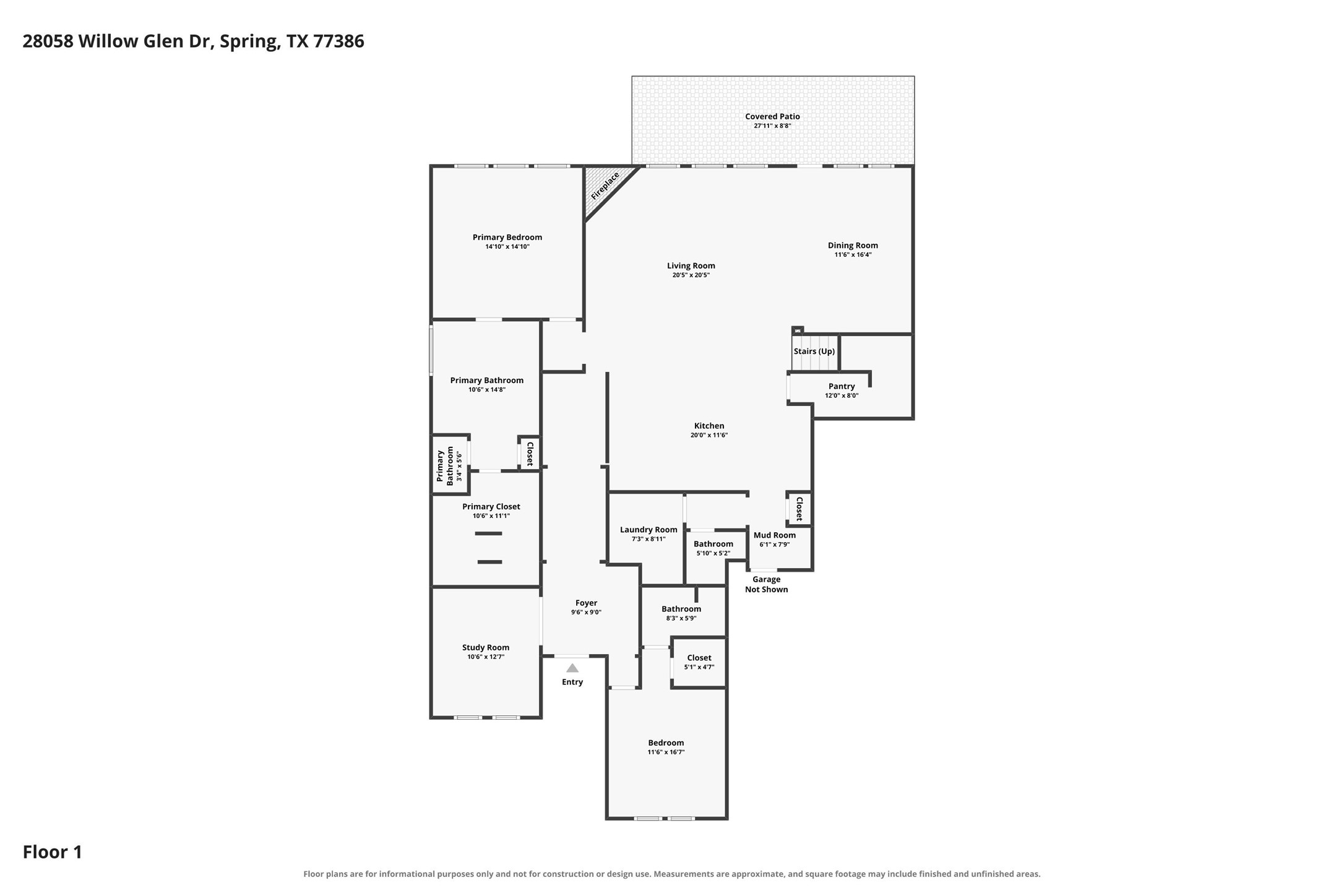 28058 Willow Glen Drive, Spring, TX 77386