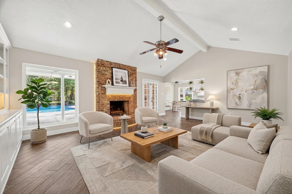 Family Room is Virtually Staged.