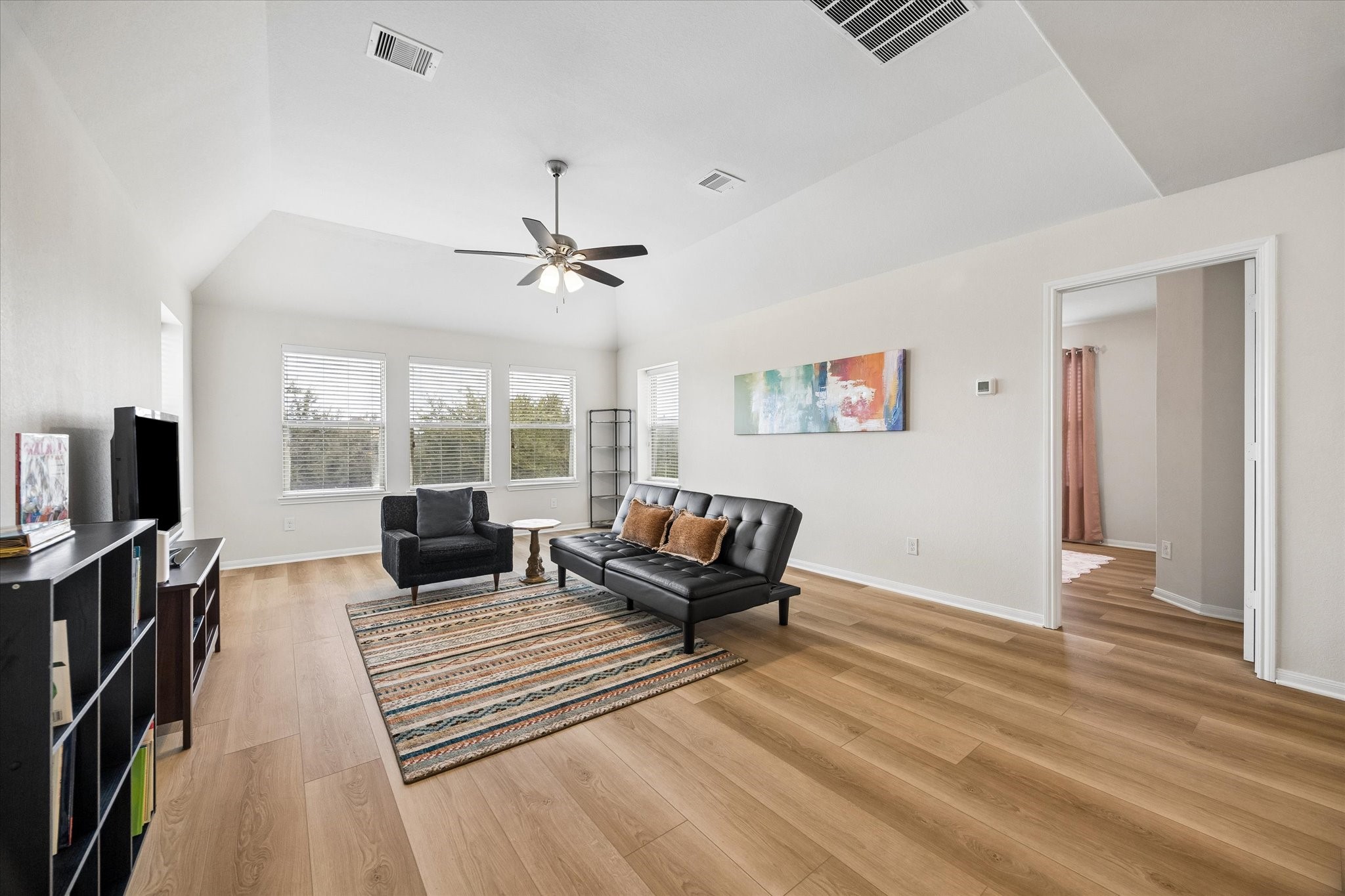 Upstairs gameroom