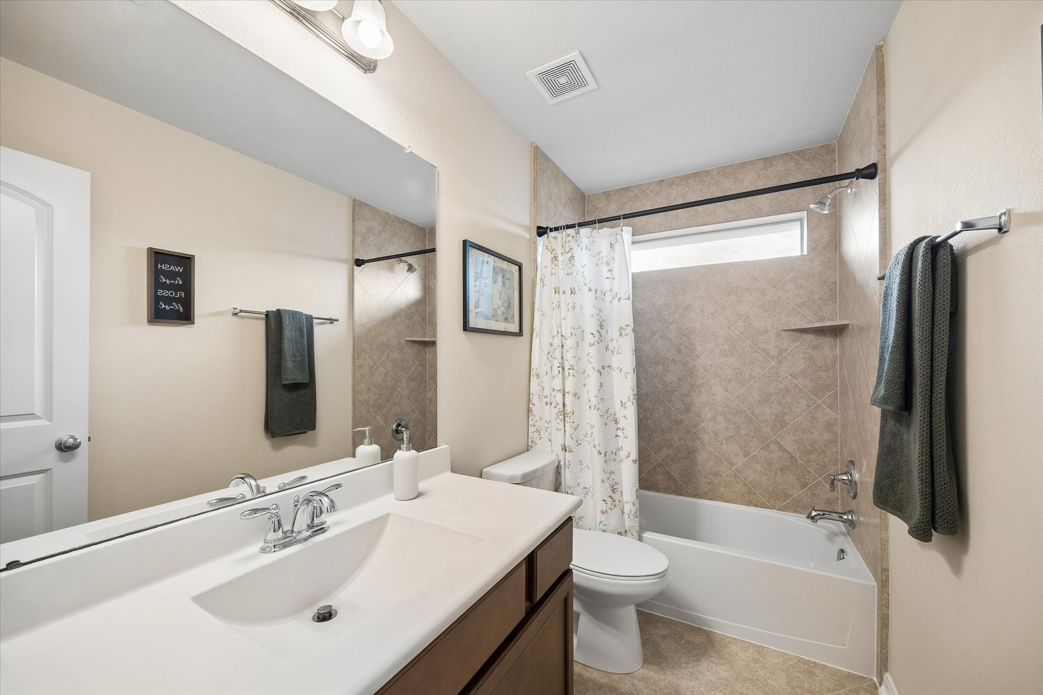 Hall bathroom
