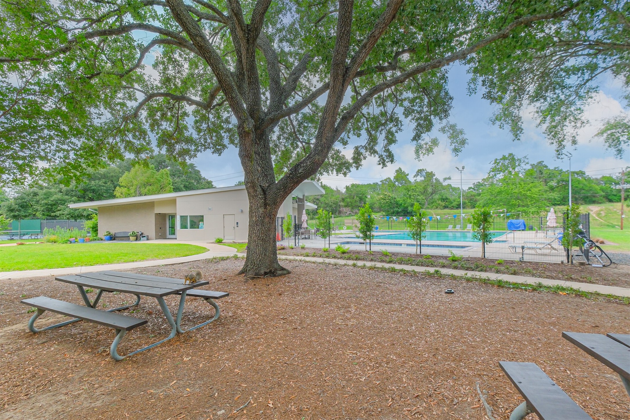 There is a picnic area where you can enjoy a meal/snack with family and friends.
