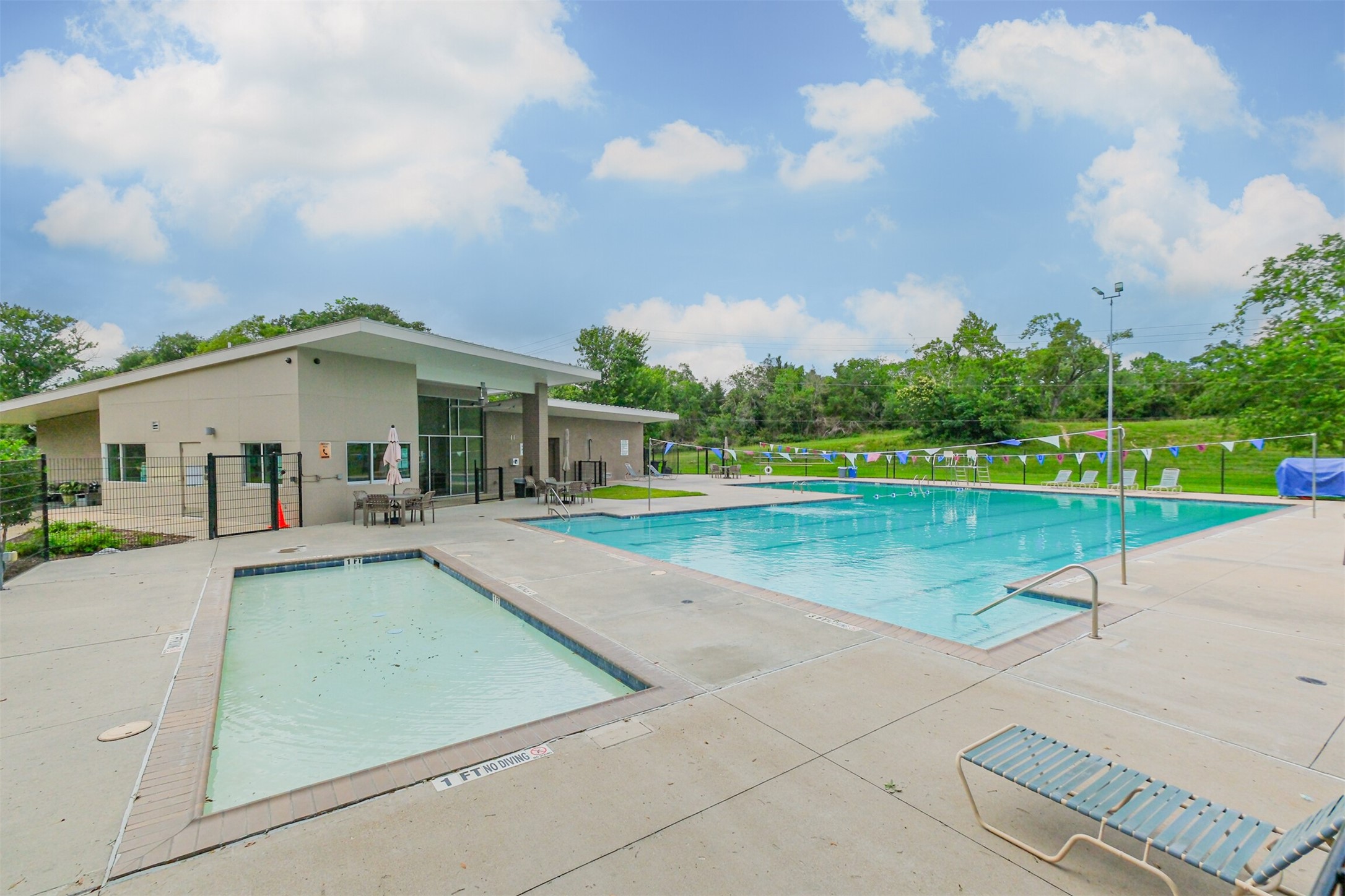 Kids can join the swim team here to learn how to be great swimmers.